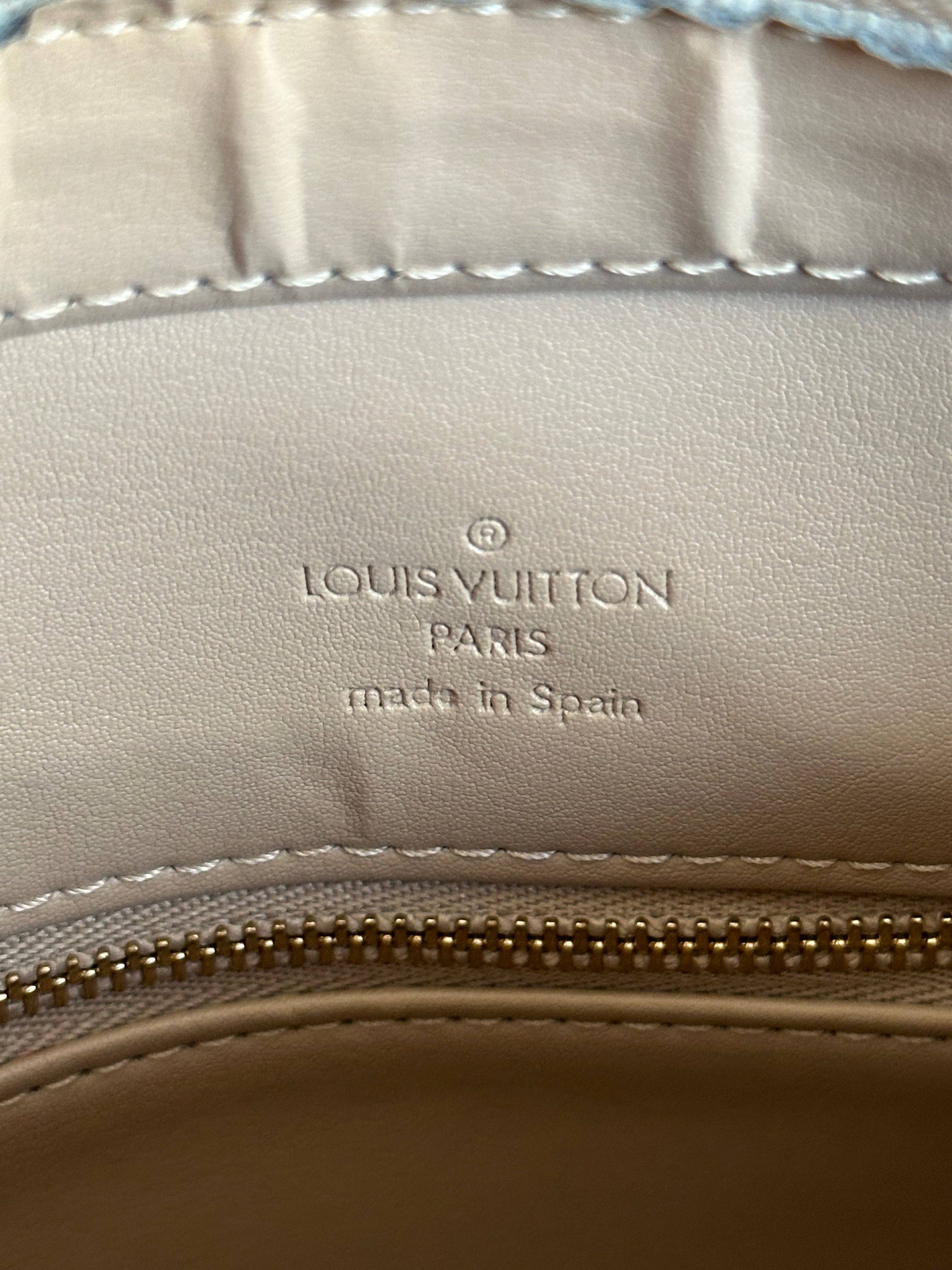 Louis Vuitton Houston Gold - Yellow Vernis Leather