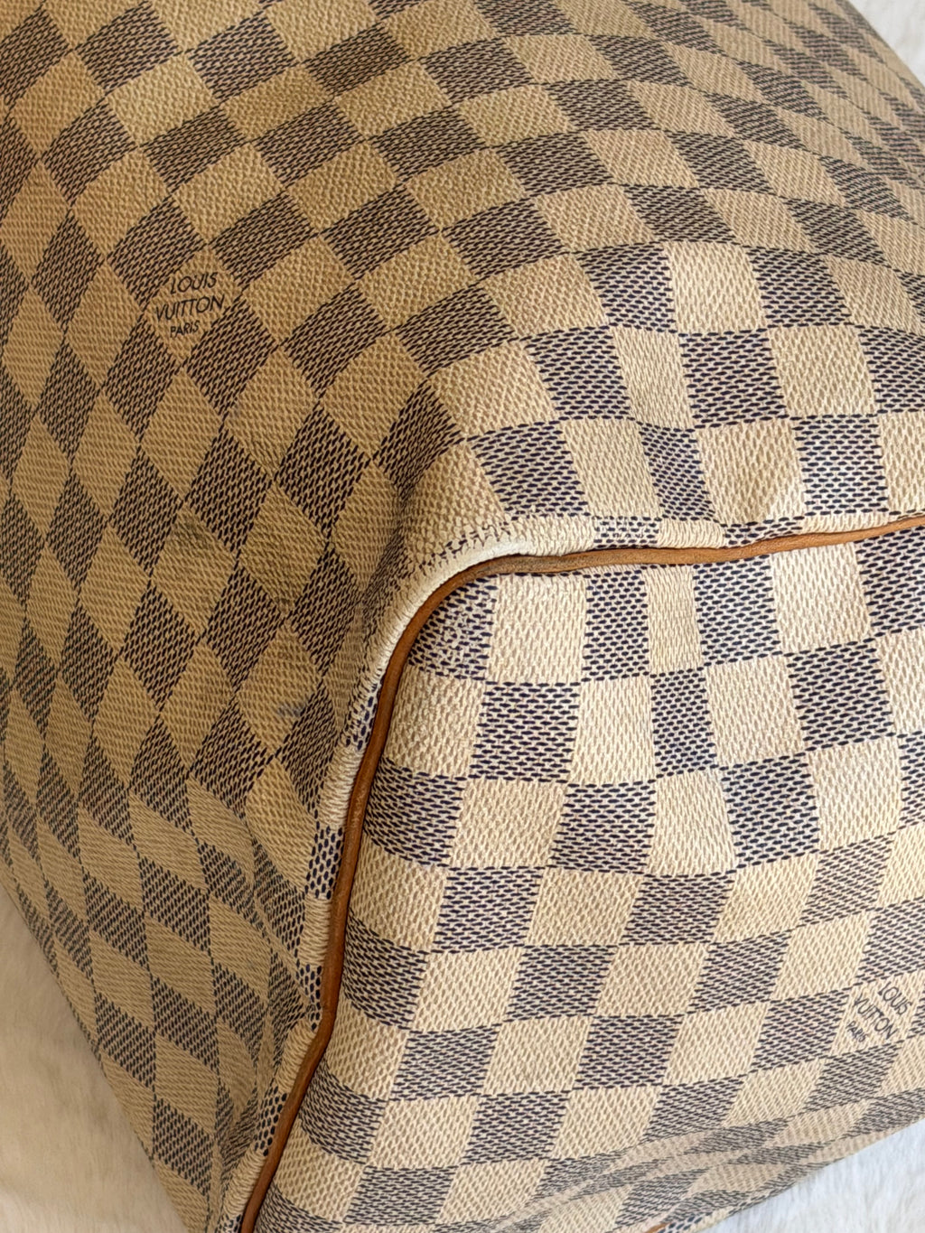 Louis Vuitton Speedy 35 in Damier Azur