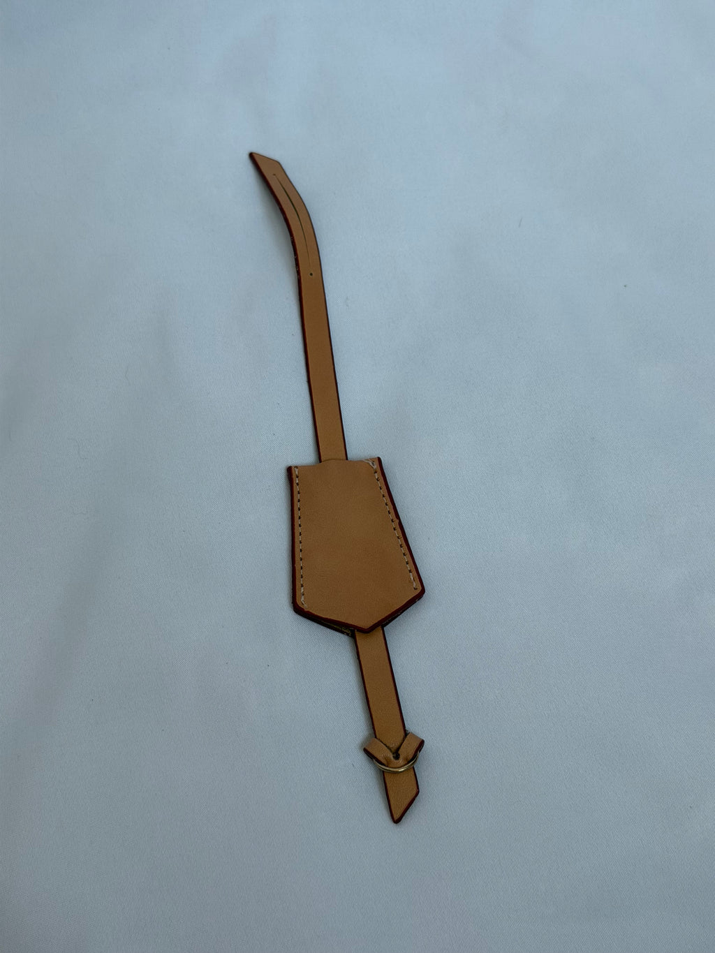 Genuine Leather Clochette in Tan