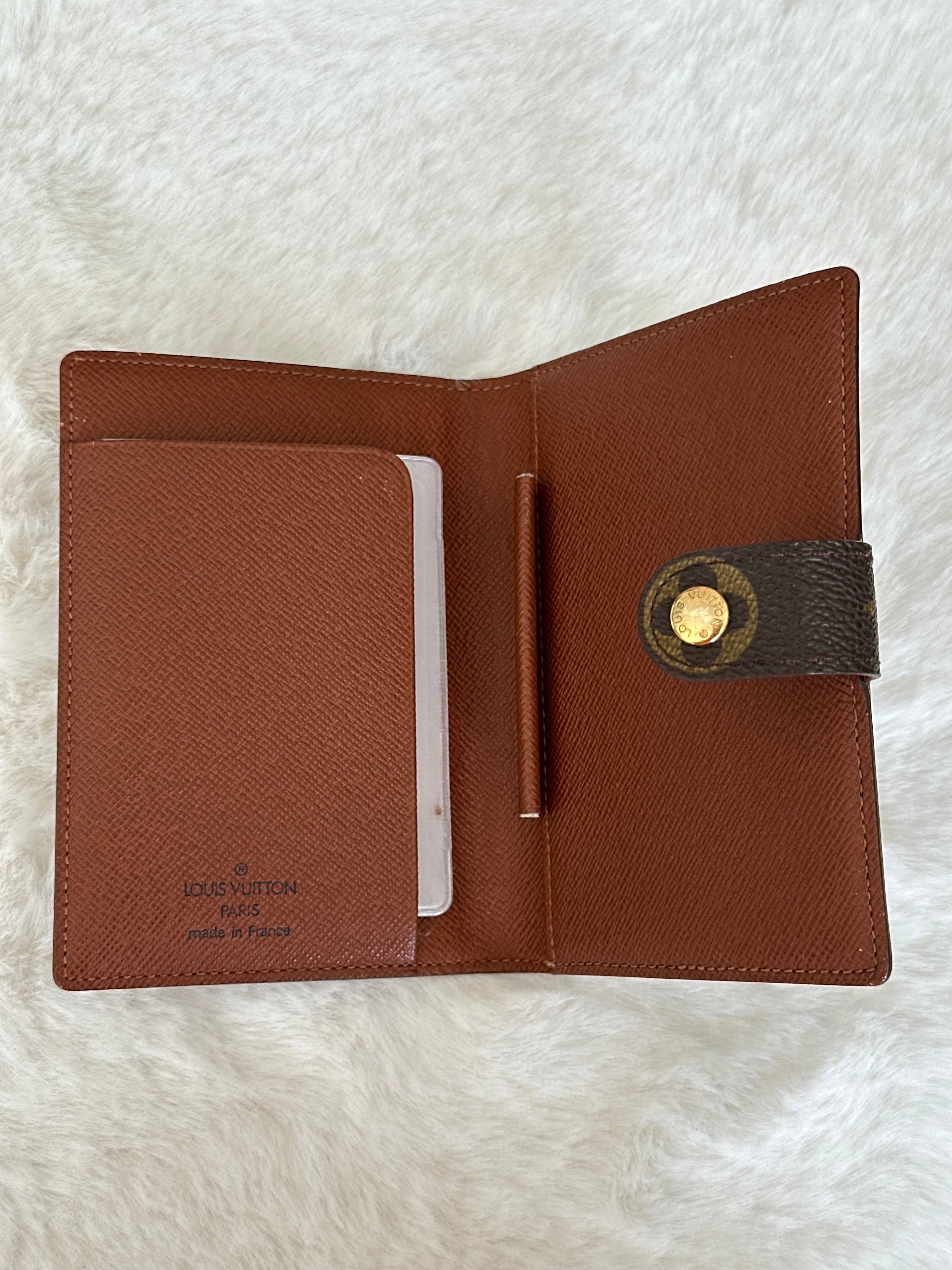 Louis Vuitton Etui Palm PDA Mini Pocket Organiser Agenda in Monogram