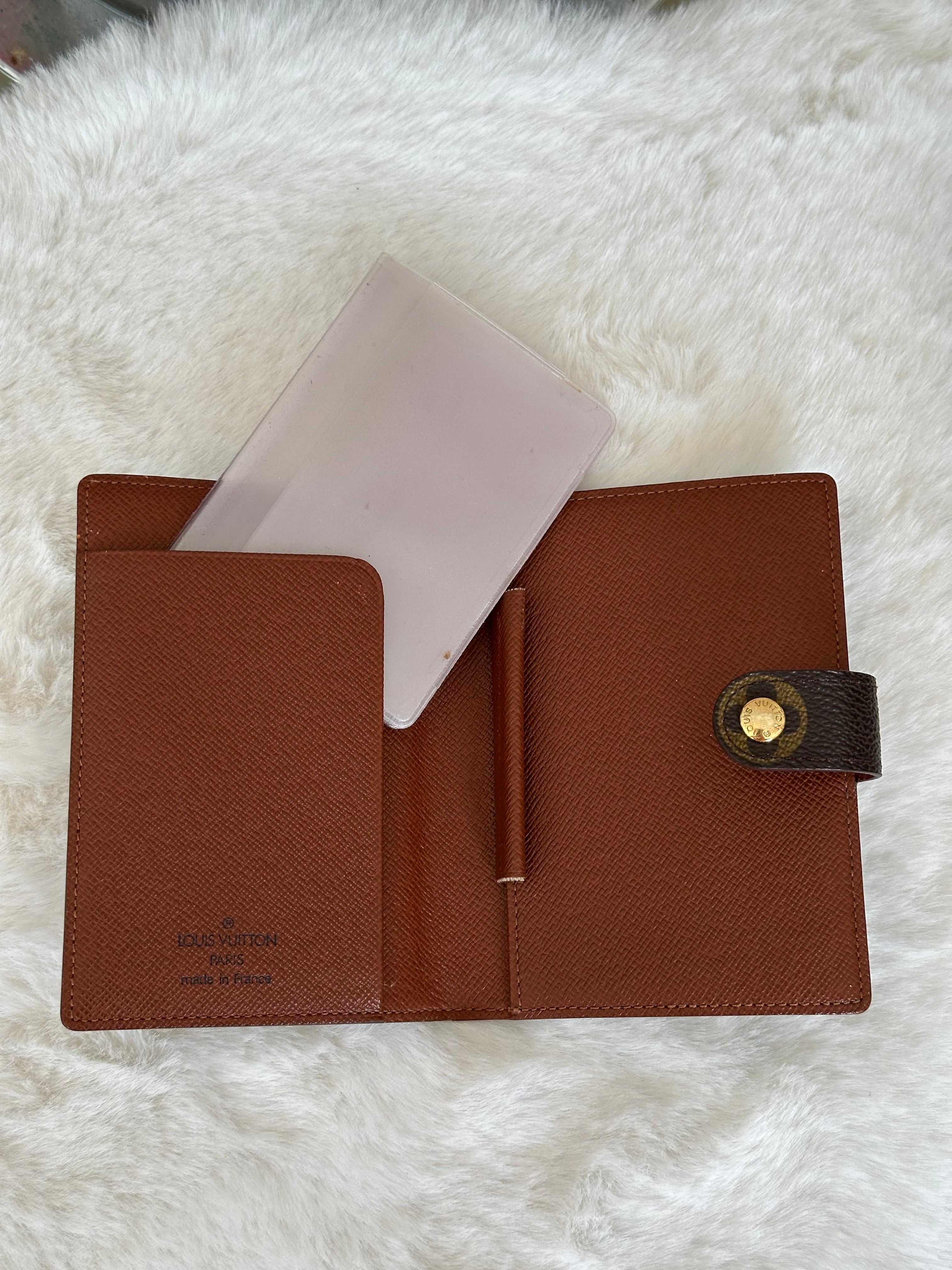 Louis Vuitton Etui Palm PDA Mini Pocket Organiser Agenda in Monogram