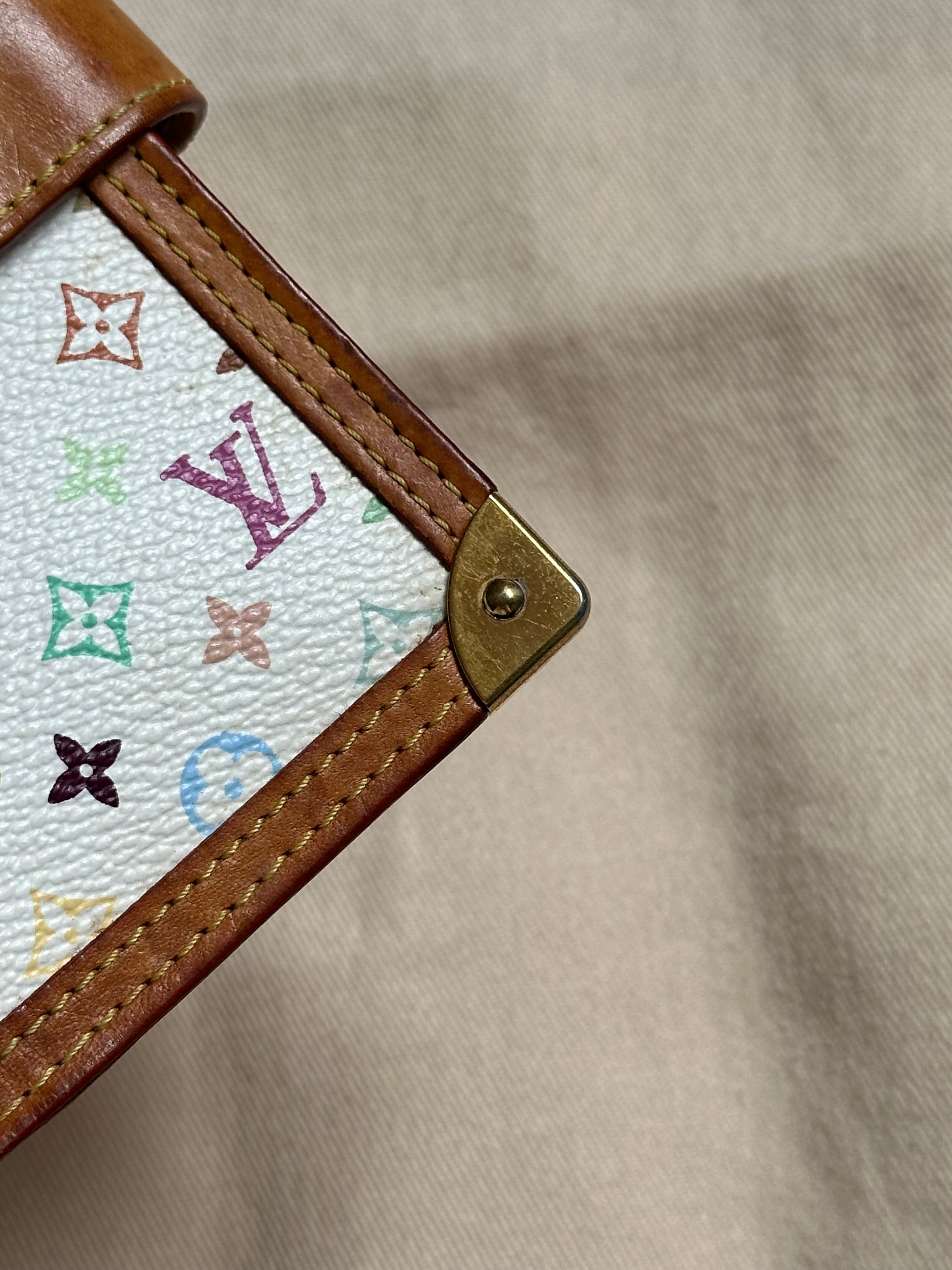 Louis Vuitton X Takashi Murakami Agenda PM in Multicolour Monogram