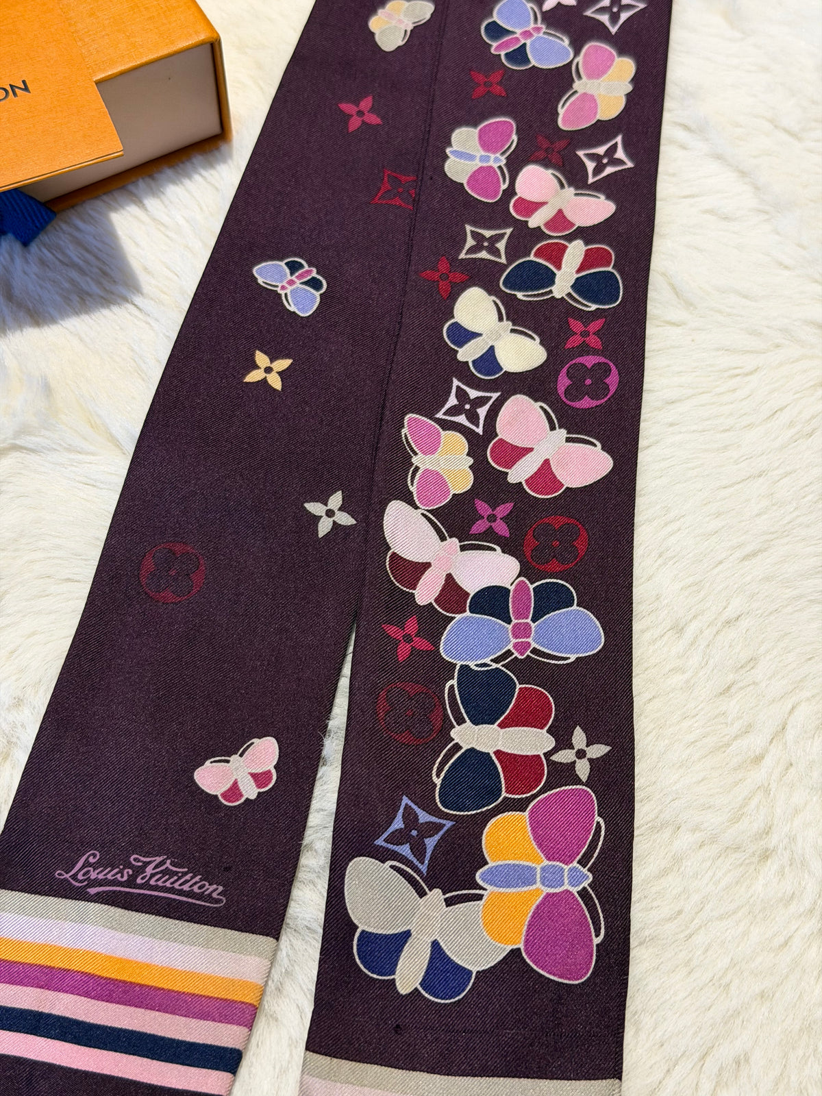 Louis Vuitton Butterfly Strap Bandeau in Purple