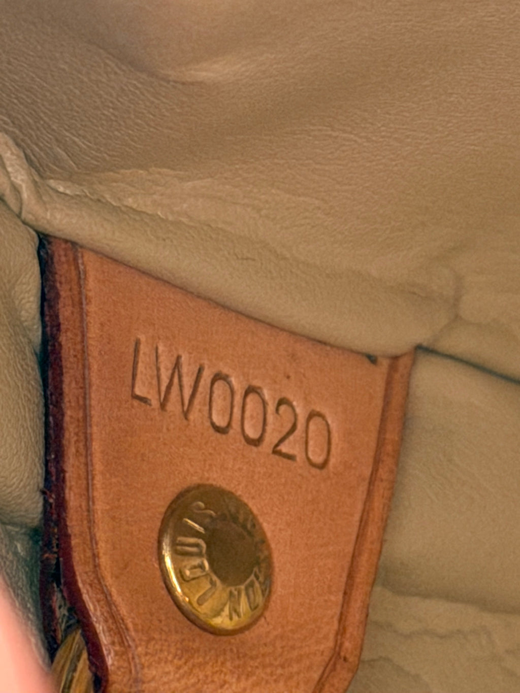 Louis Vuitton Houston in Yellow Vernis Leather
