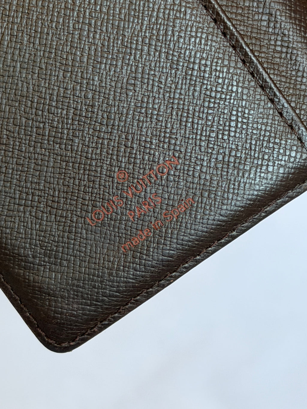 Louis Vuitton Agenda PM in Damier Ebene