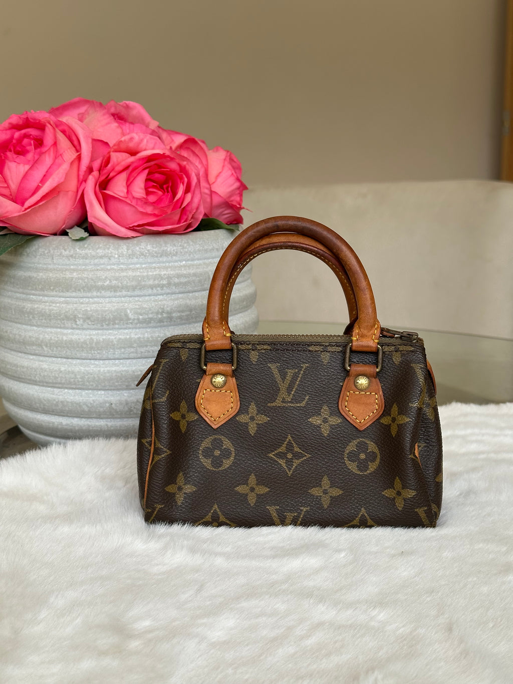 Louis Vuitton Vintage Mini Speedy in Monogram