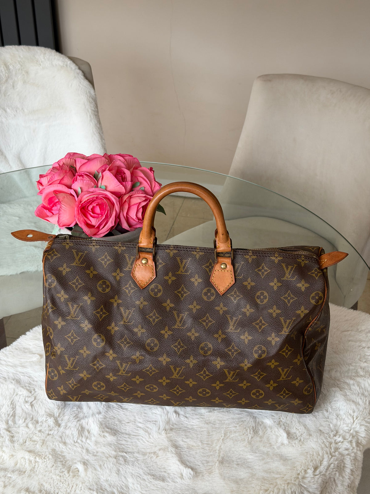 Louis Vuitton Speedy 40 in Monogram Canvas
