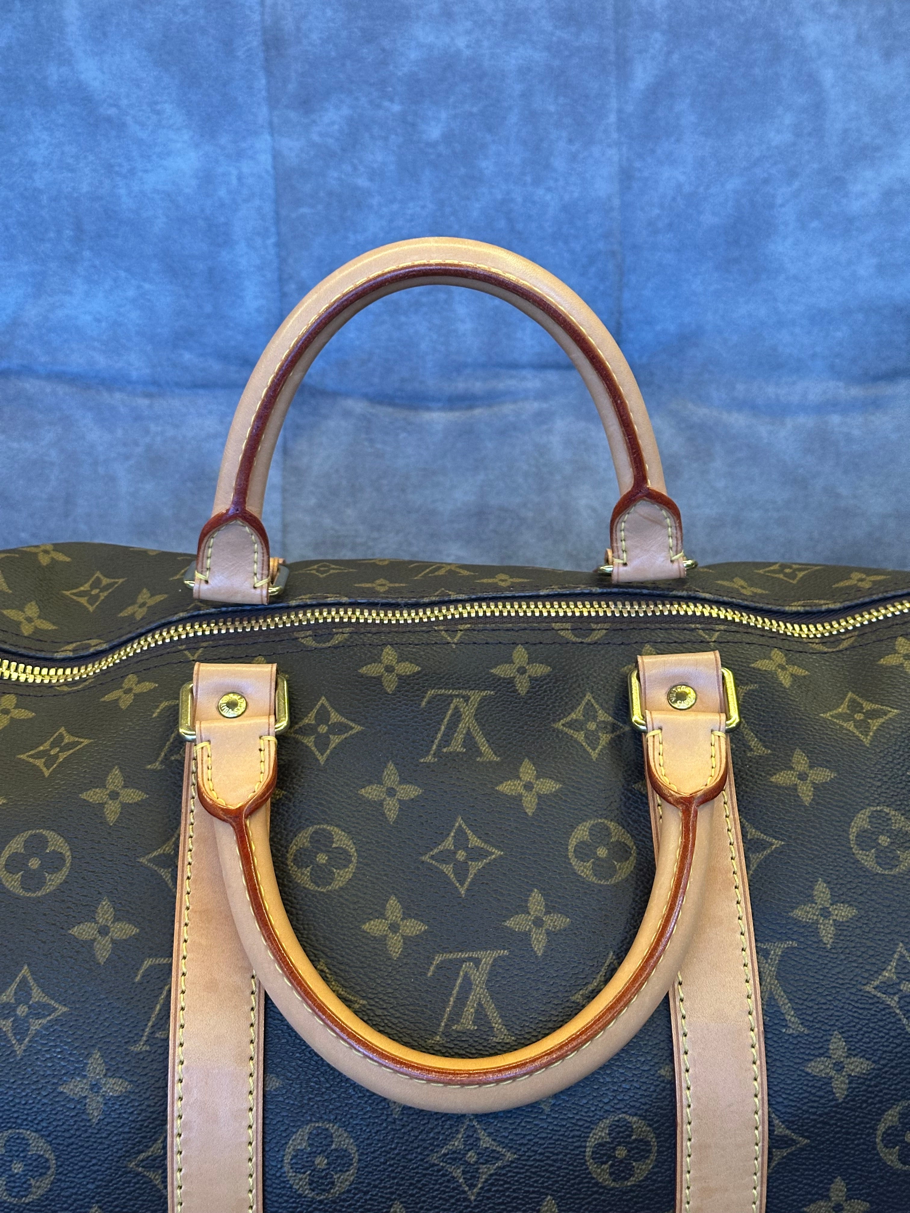 Louis Vuitton Monogram Canvas Keepall Holdall 55