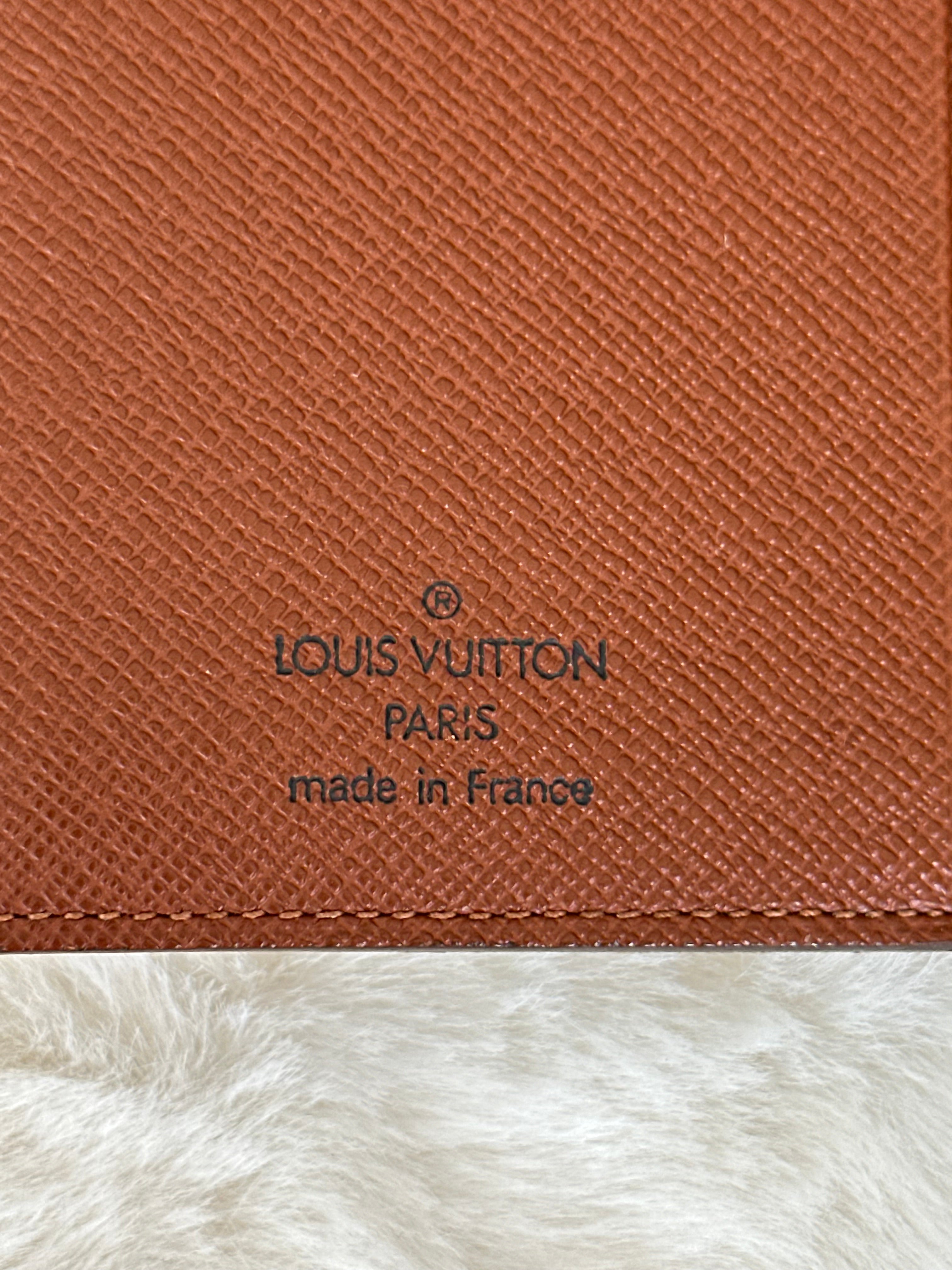 Louis Vuitton Etui Palm PDA Mini Pocket Organiser Agenda in Monogram