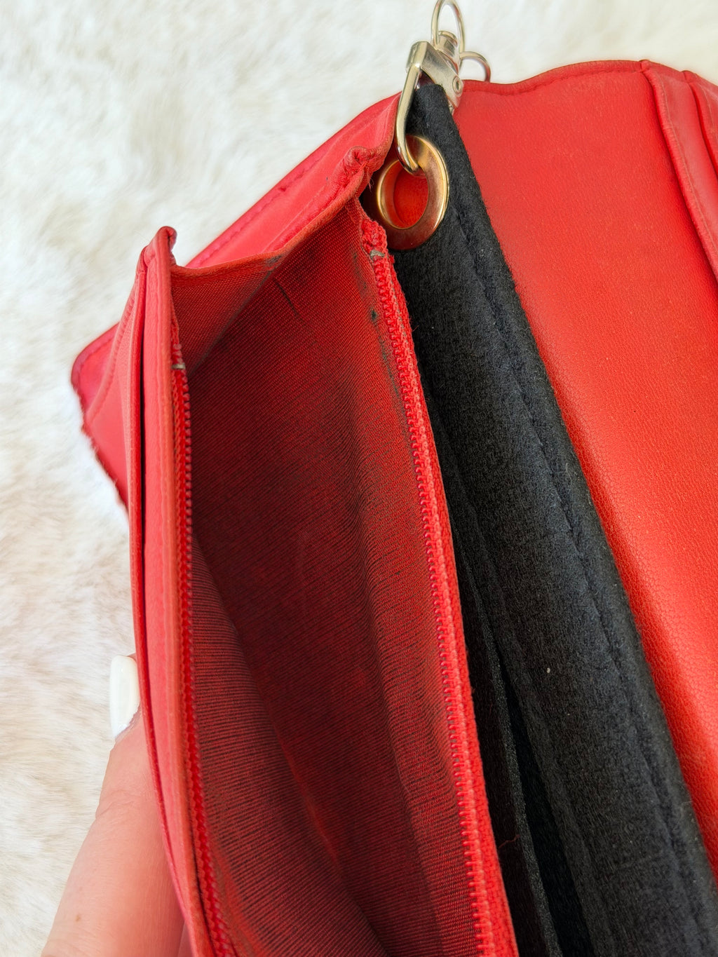 Chanel Lambskin Leather Wallet on Chain WOC