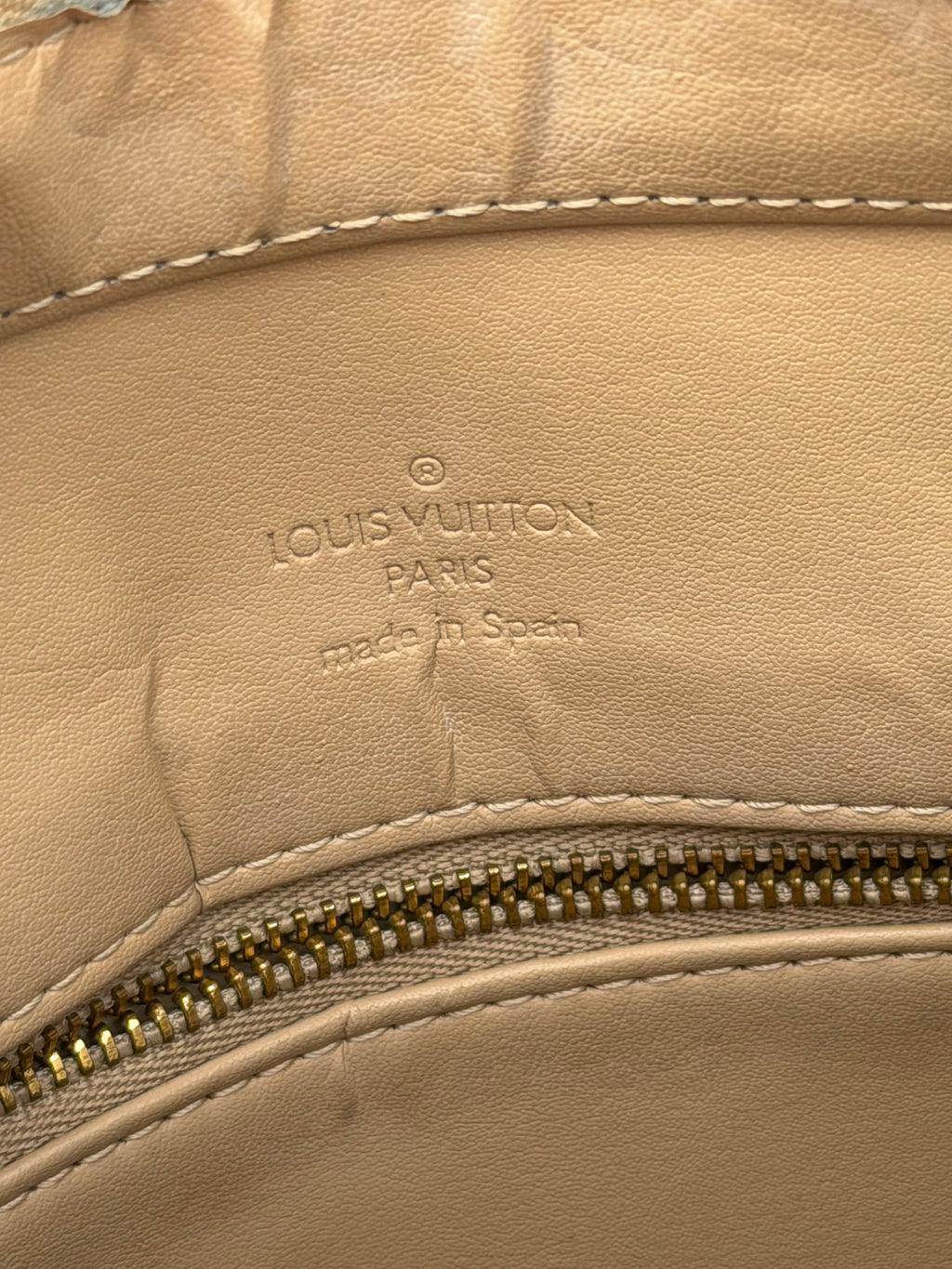Louis Vuitton Houston in Yellow Vernis Leather