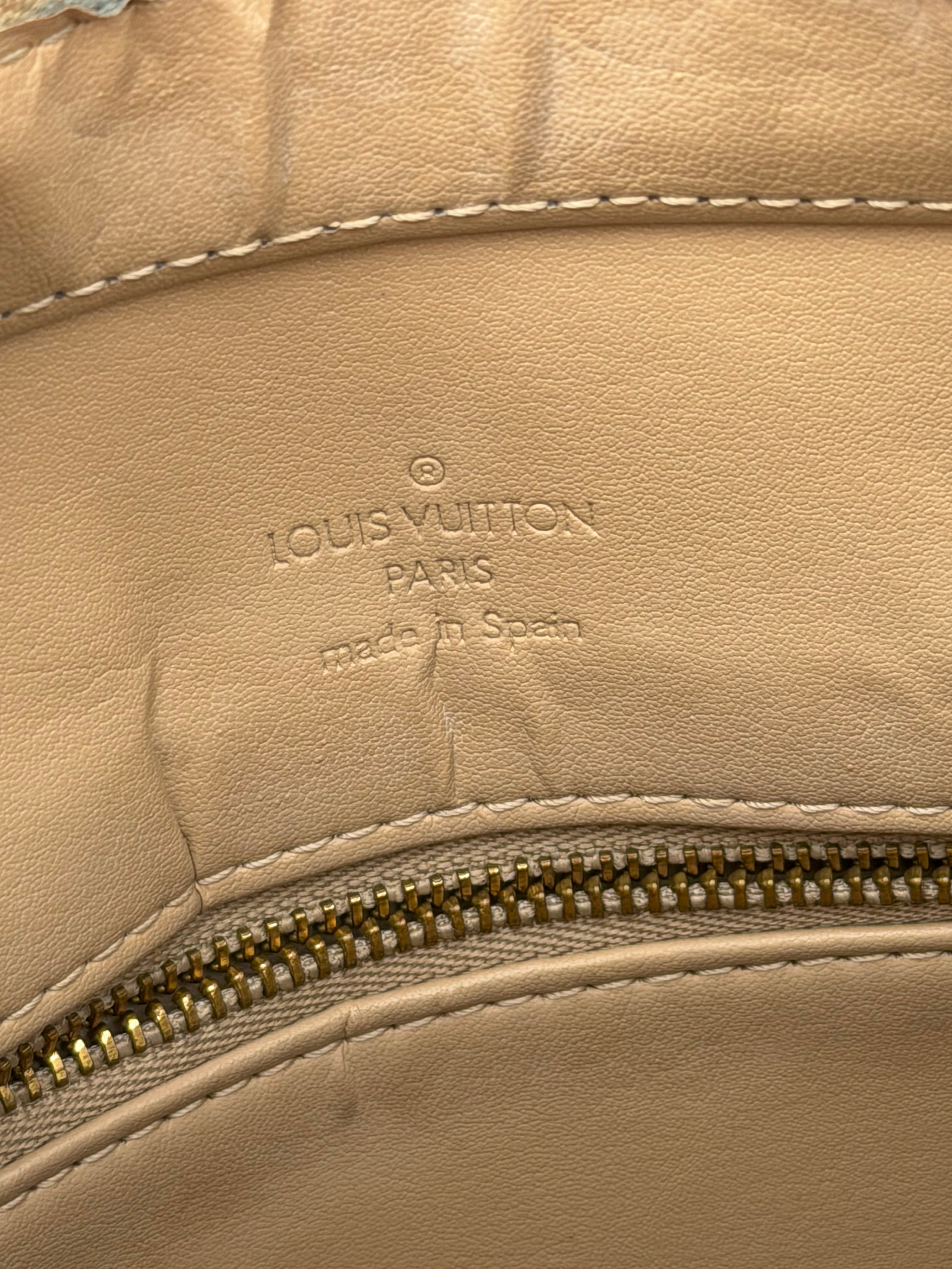 Louis Vuitton Houston in Yellow Vernis Leather