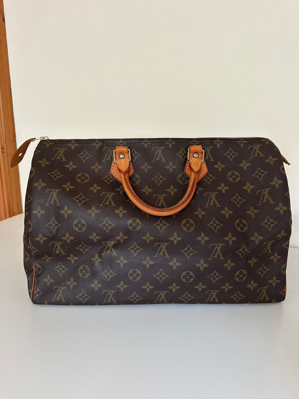 Louis Vuitton Monogram Speedy 40 + Lock & Key
