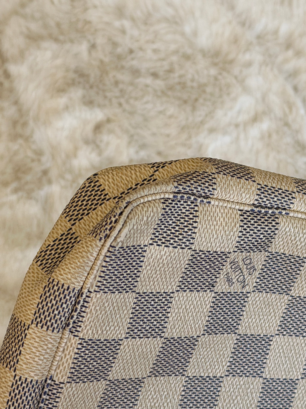 Louis Vuitton Pochette Accessories in Damier Azur