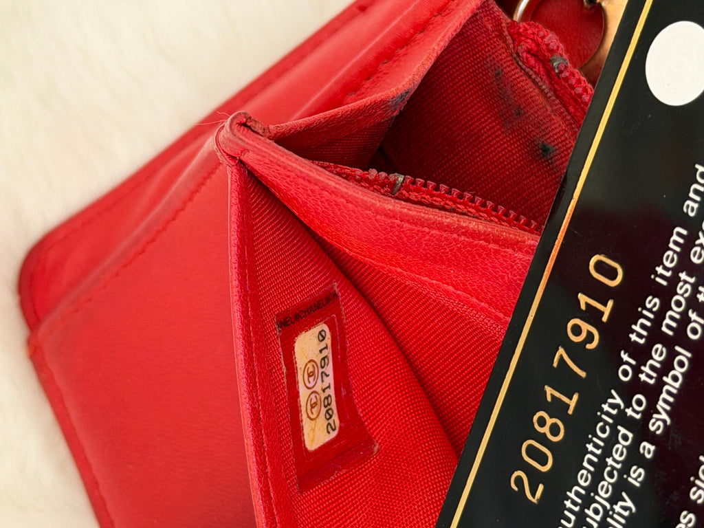 Chanel Lambskin Leather Wallet on Chain WOC