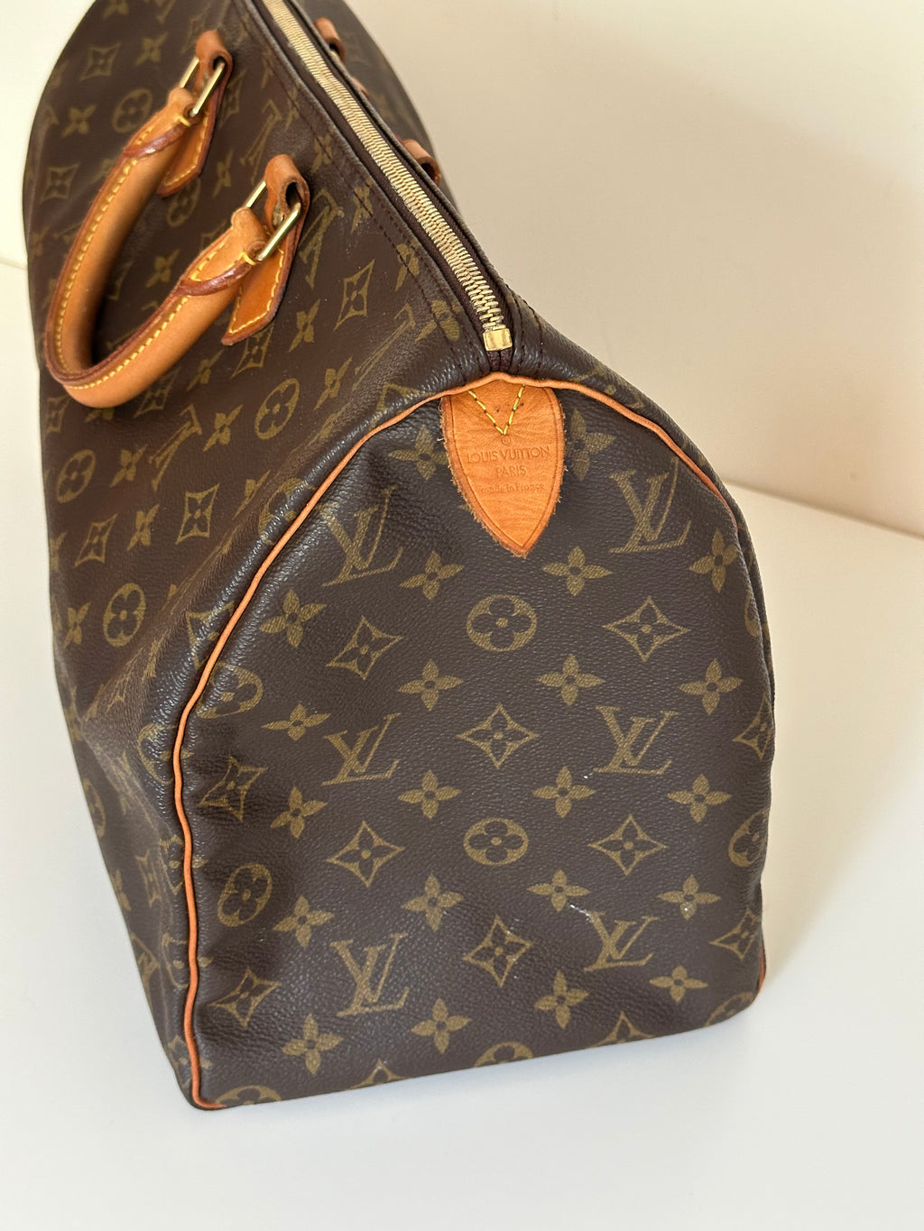 Louis Vuitton Monogram Speedy 40 + Lock & Key