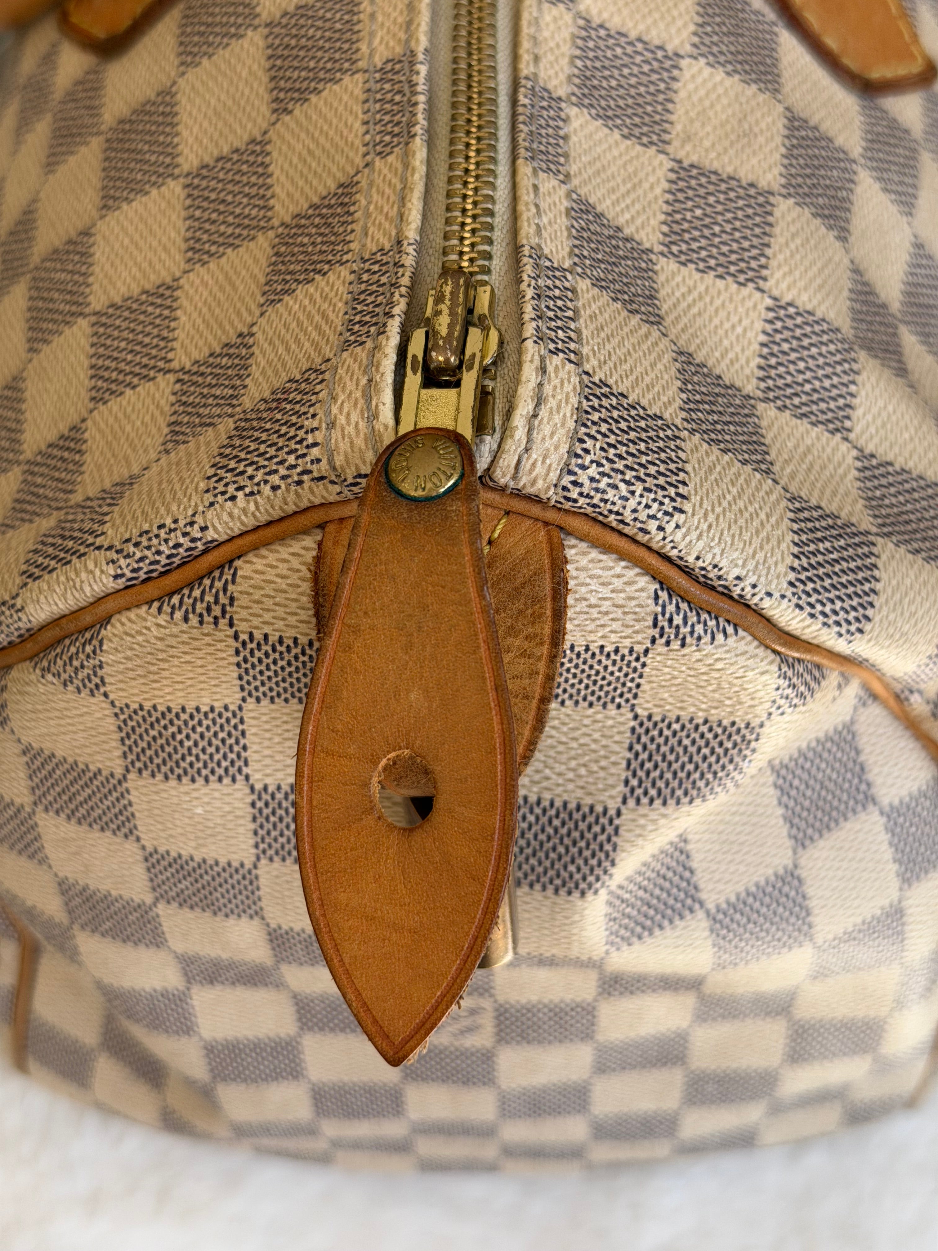 Louis Vuitton Speedy 35 in Damier Azur