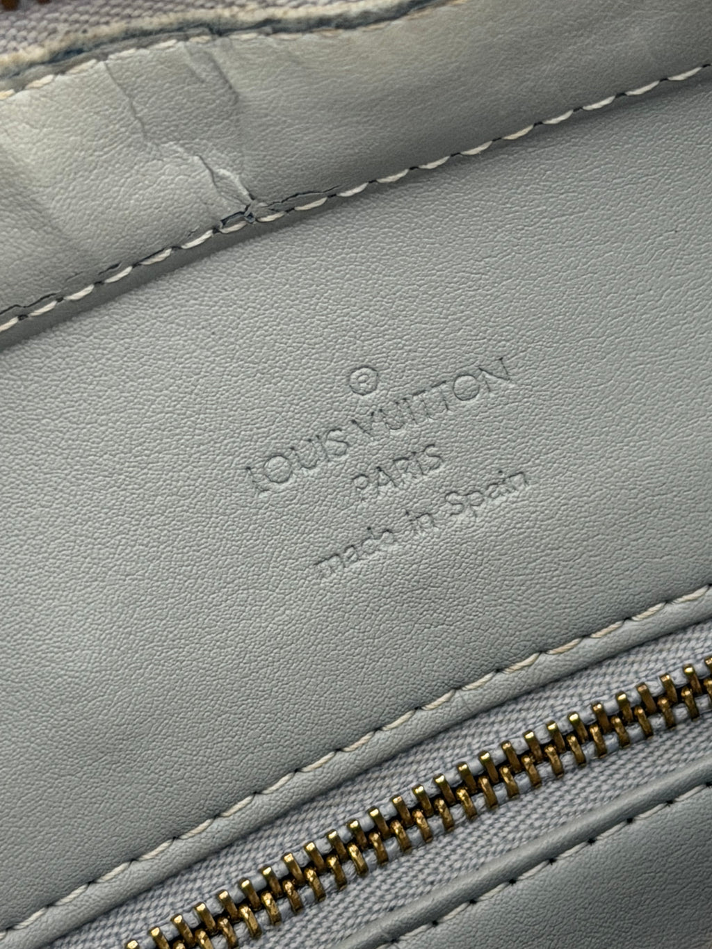 Louis Vuitton Houston in Yellow Vernis Leather