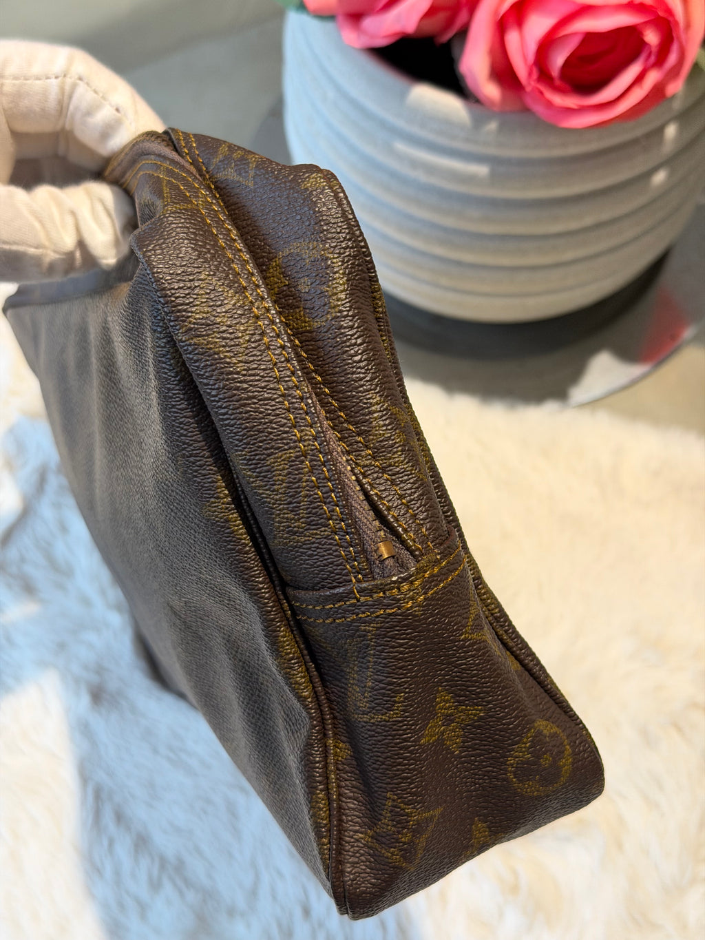 Louis Vuitton Trousse 23 & 28 in Monogram Canvas SET