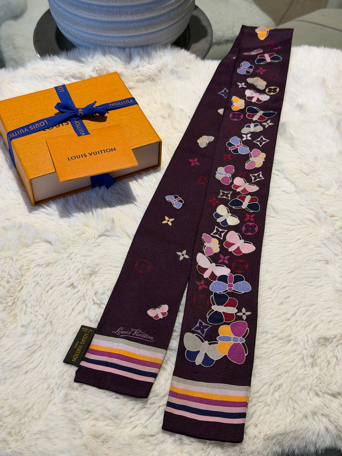 Louis Vuitton Butterfly Strap Bandeau in Purple