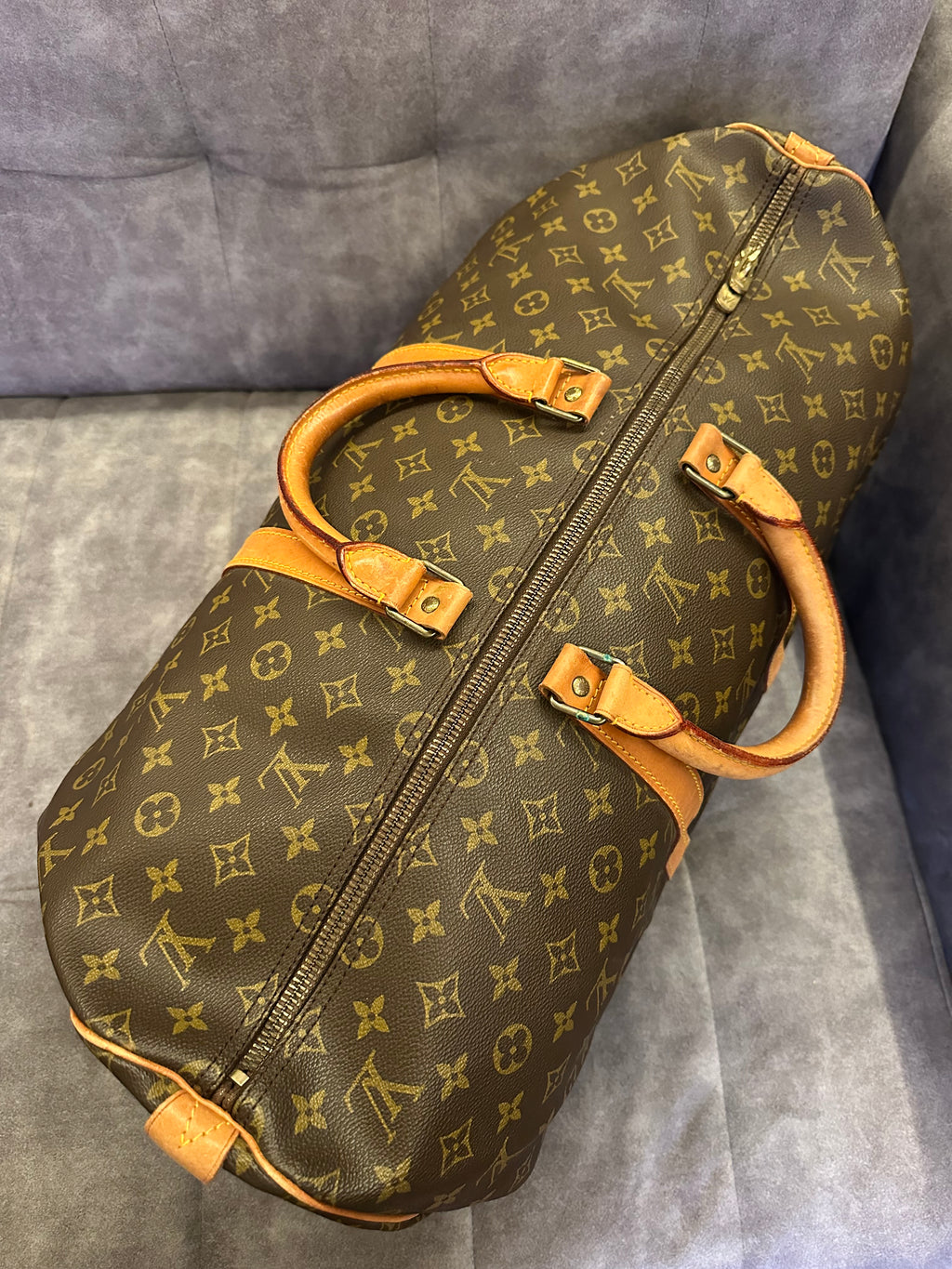 Louis Vuitton Keepall 55 Monogram Canvas