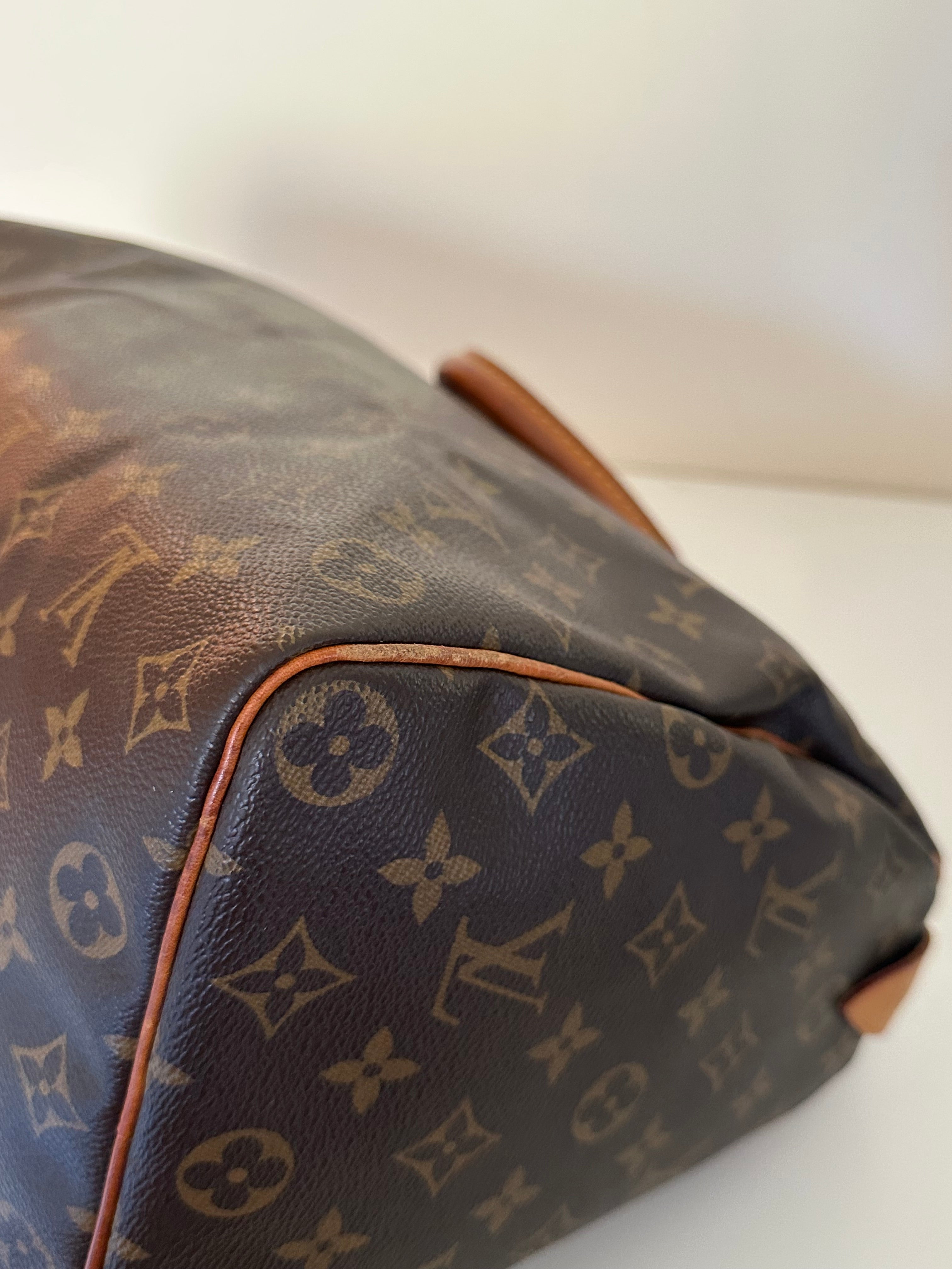 Louis Vuitton Speedy 35 Monogram + Lock & Key