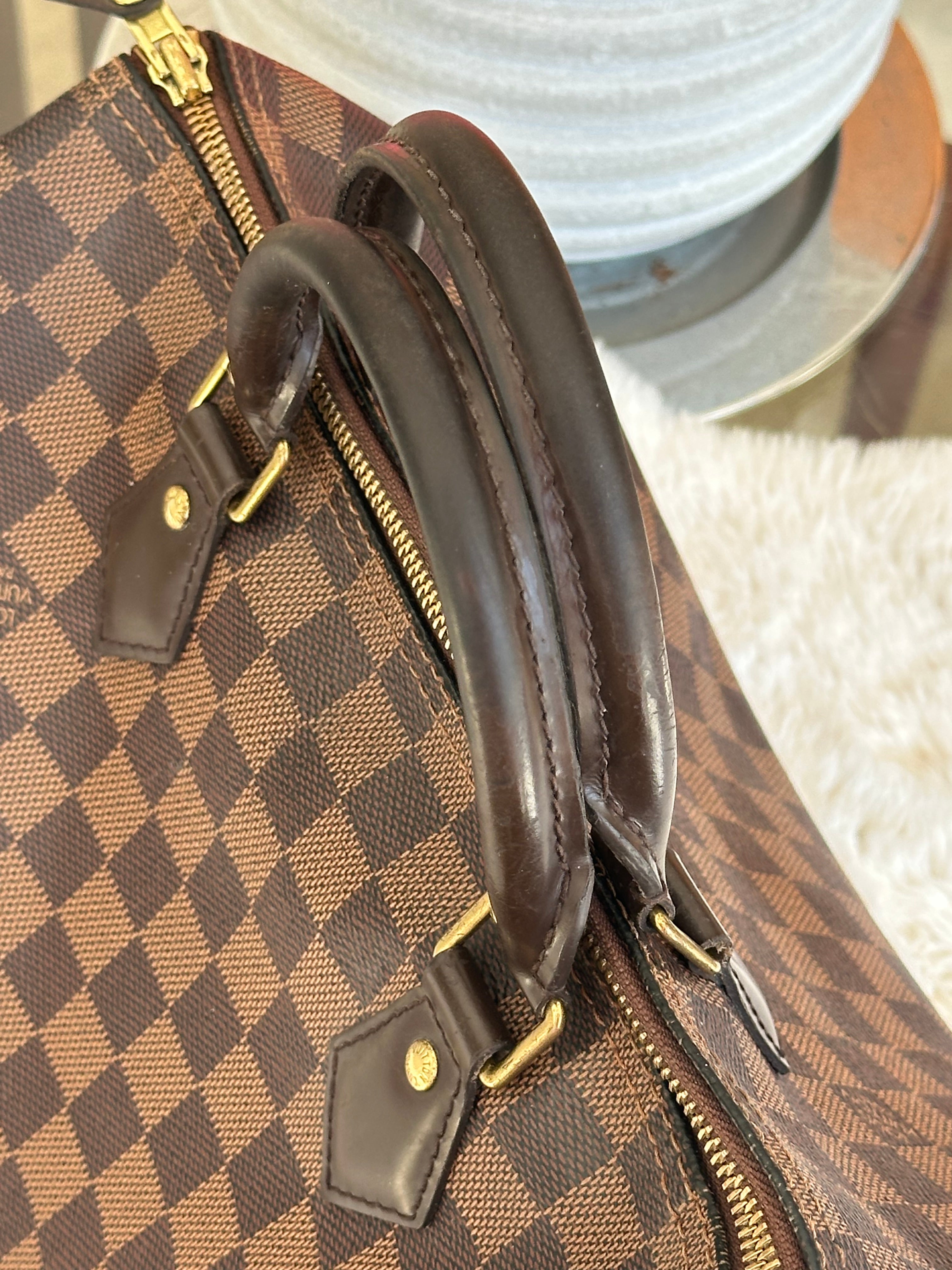 Louis Vuitton Speedy 30 in Damier Ebene