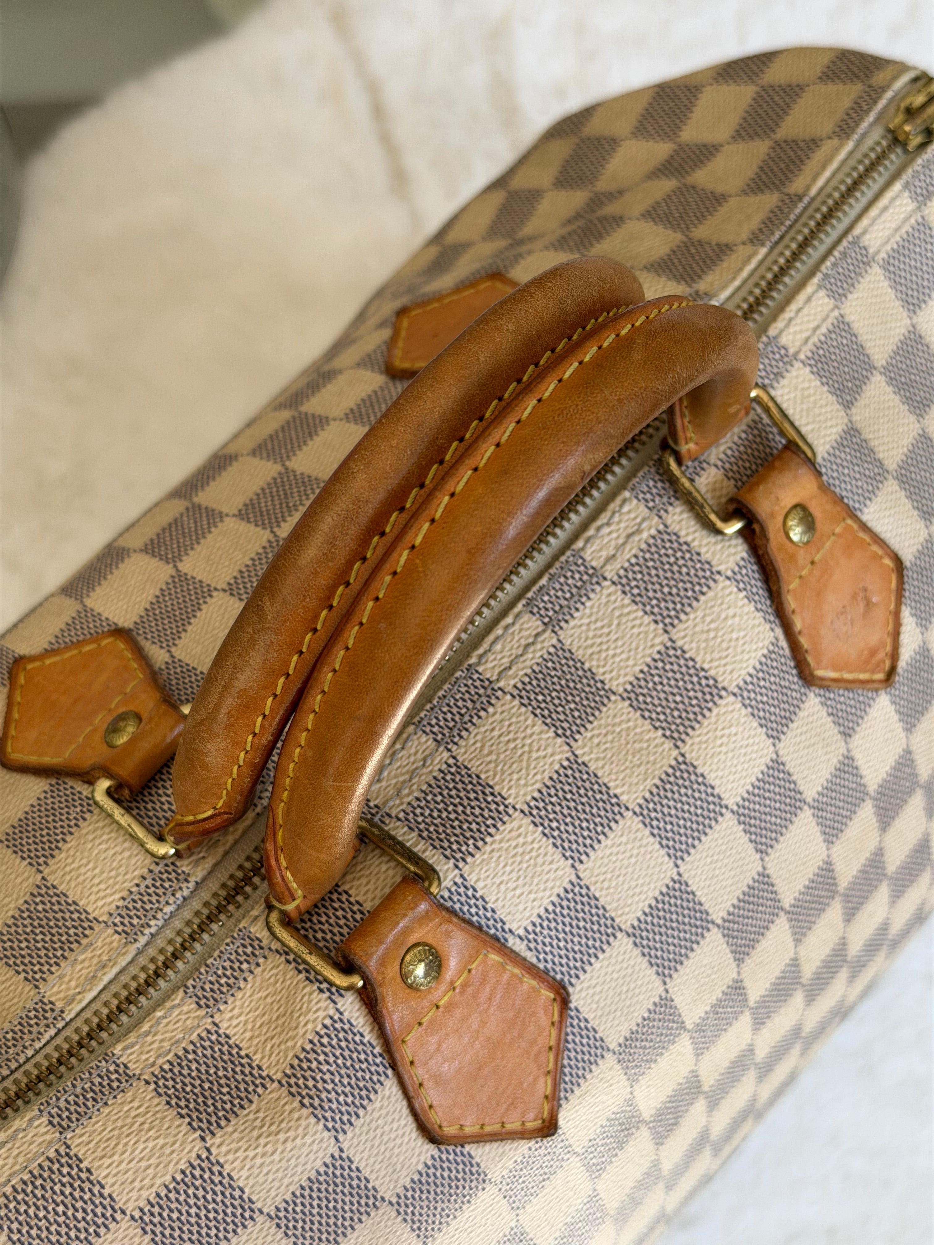 Louis Vuitton Speedy 35 in Damier Azur