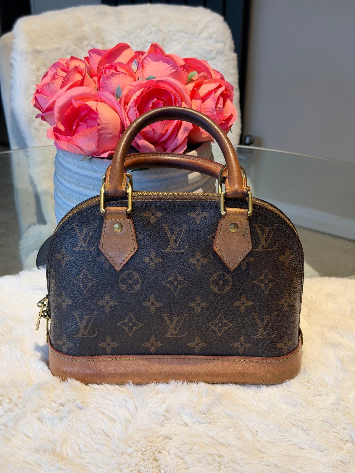 Louis Vuitton Alma BB in Monogram Canvas