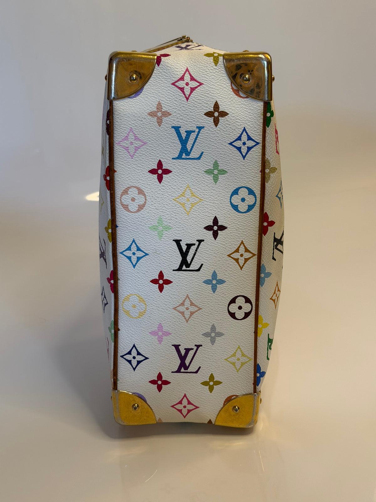 Louis Vuitton X Takashi Murakami Trouville in Multicolour Canvas