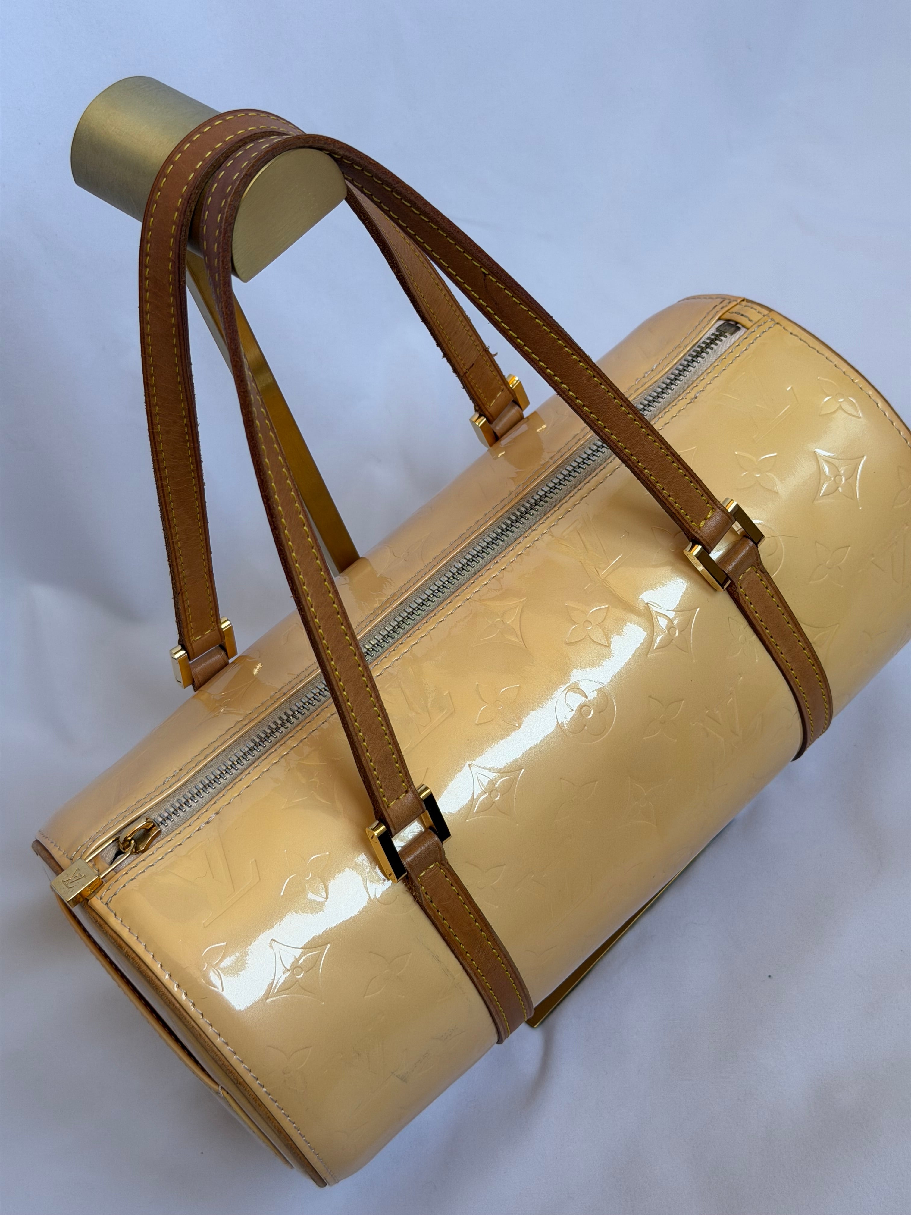 Louis Vuitton Bedford in Cream Vernis Leather
