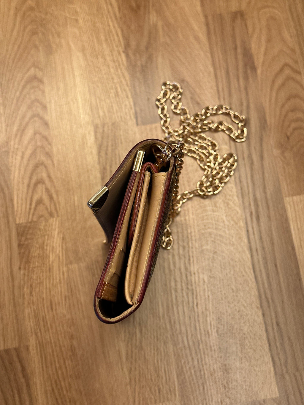 Louis Vuitton X Takashi Murakami Trifold Wallet with Unbranded Chains and Insert