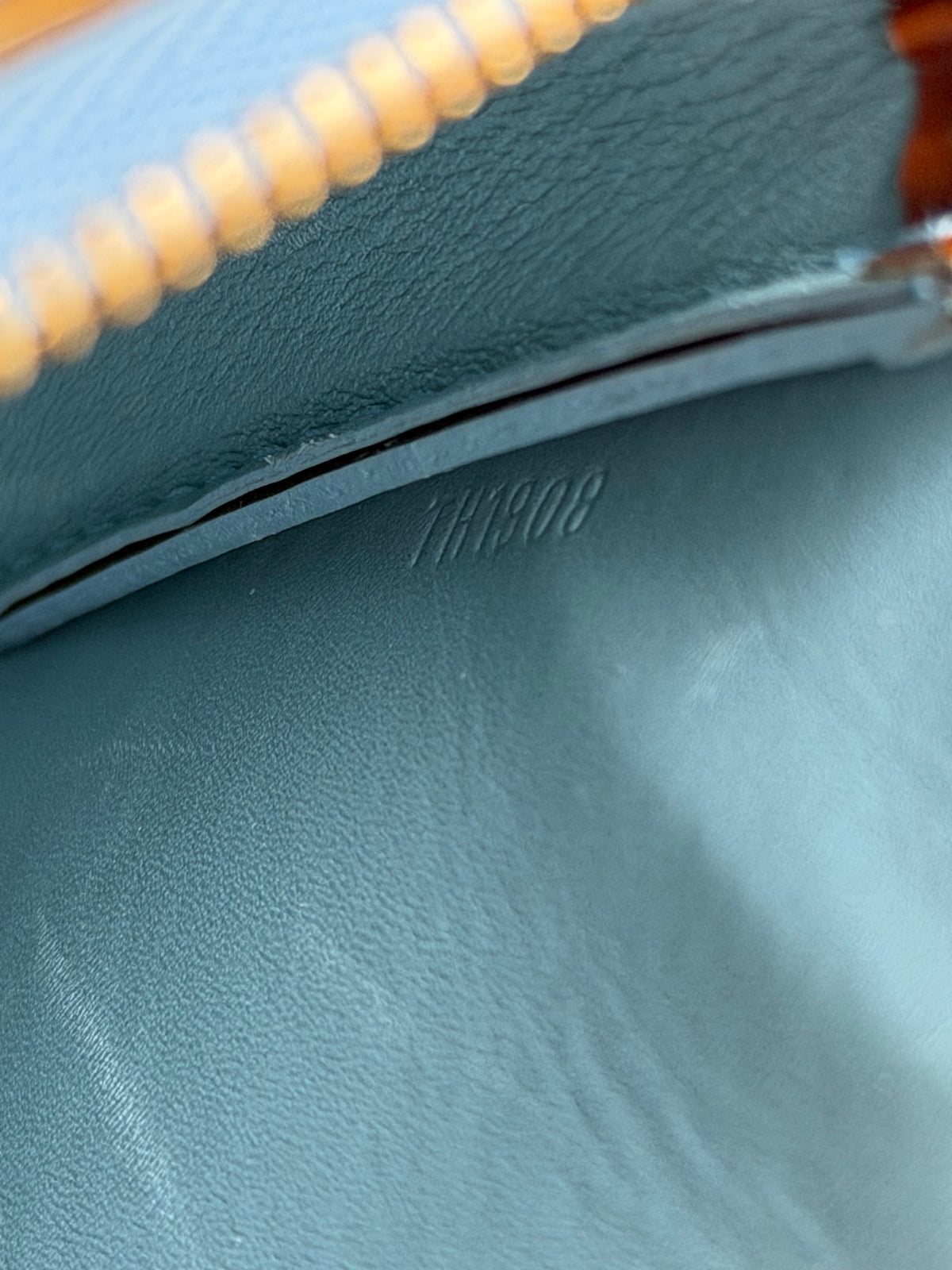 Louis Vuitton Lexington Pouch in Bronze Vernis Leather