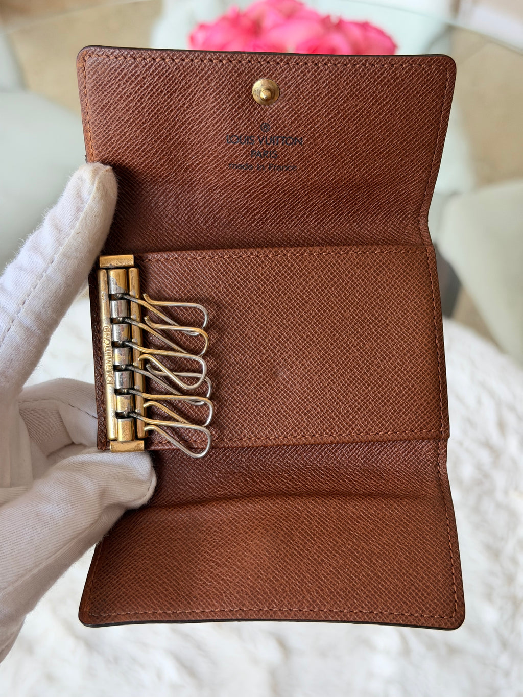 Louis Vuitton 6 Key Holder in Monogram Canvas