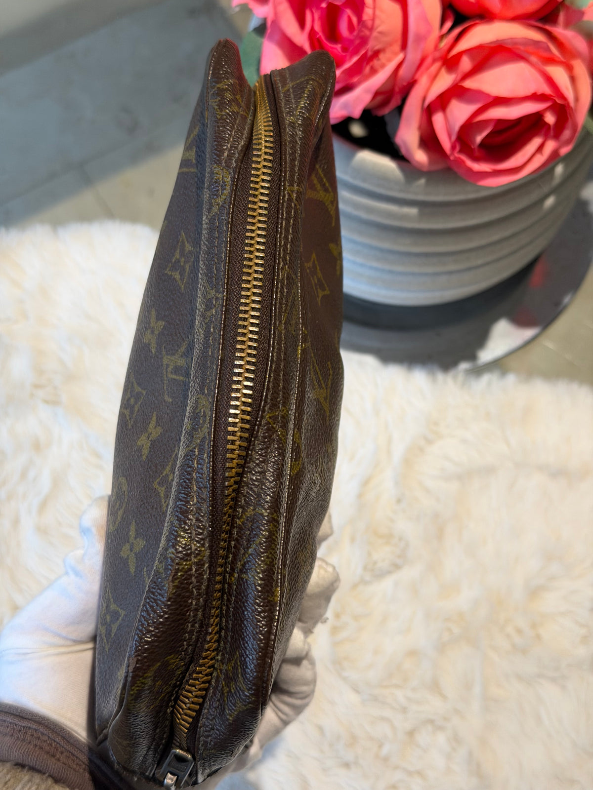Louis Vuitton Trousse 23 & 28 in Monogram Canvas SET