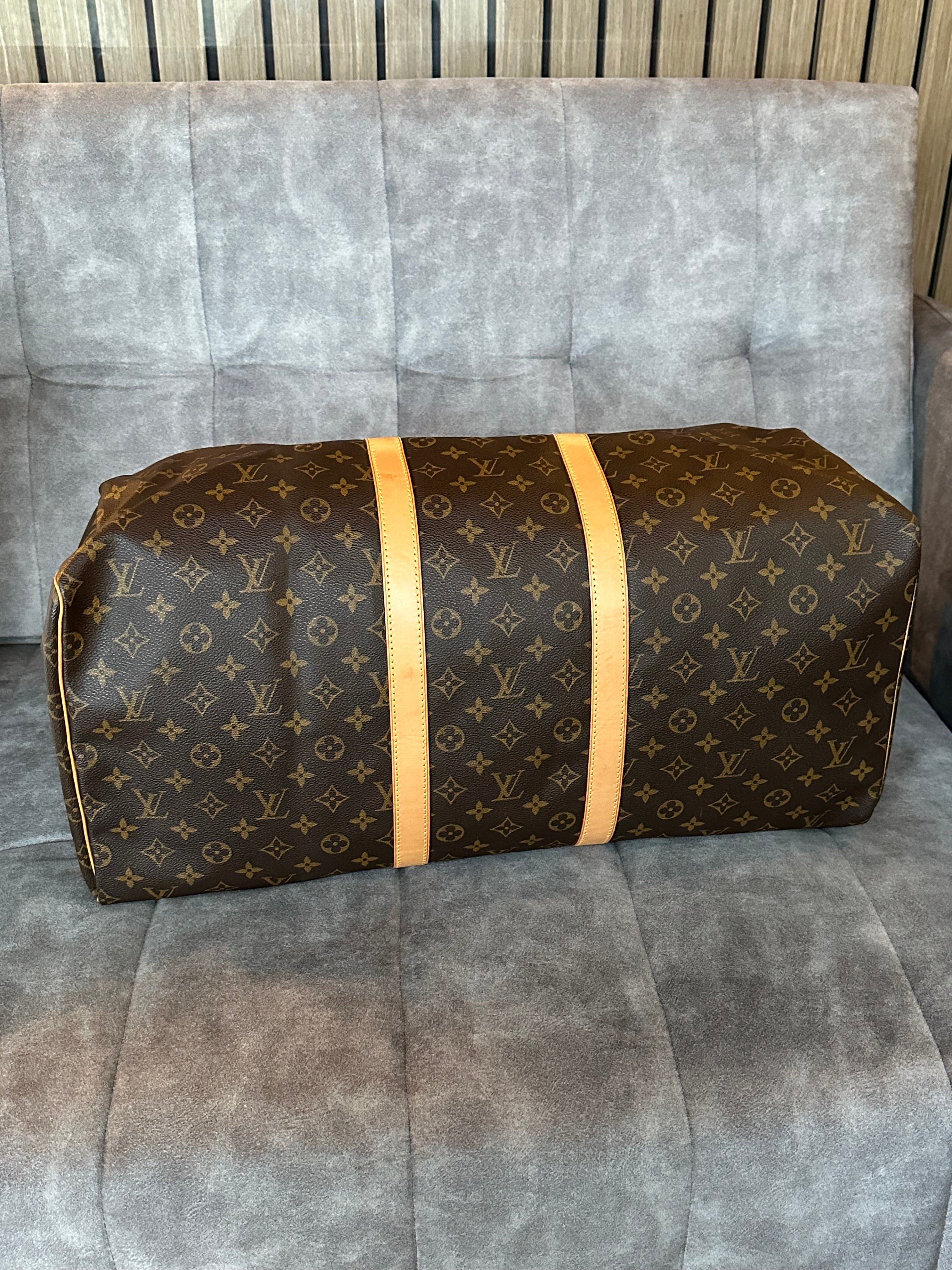 Louis Vuitton Monogram Canvas Keepall Holdall 55