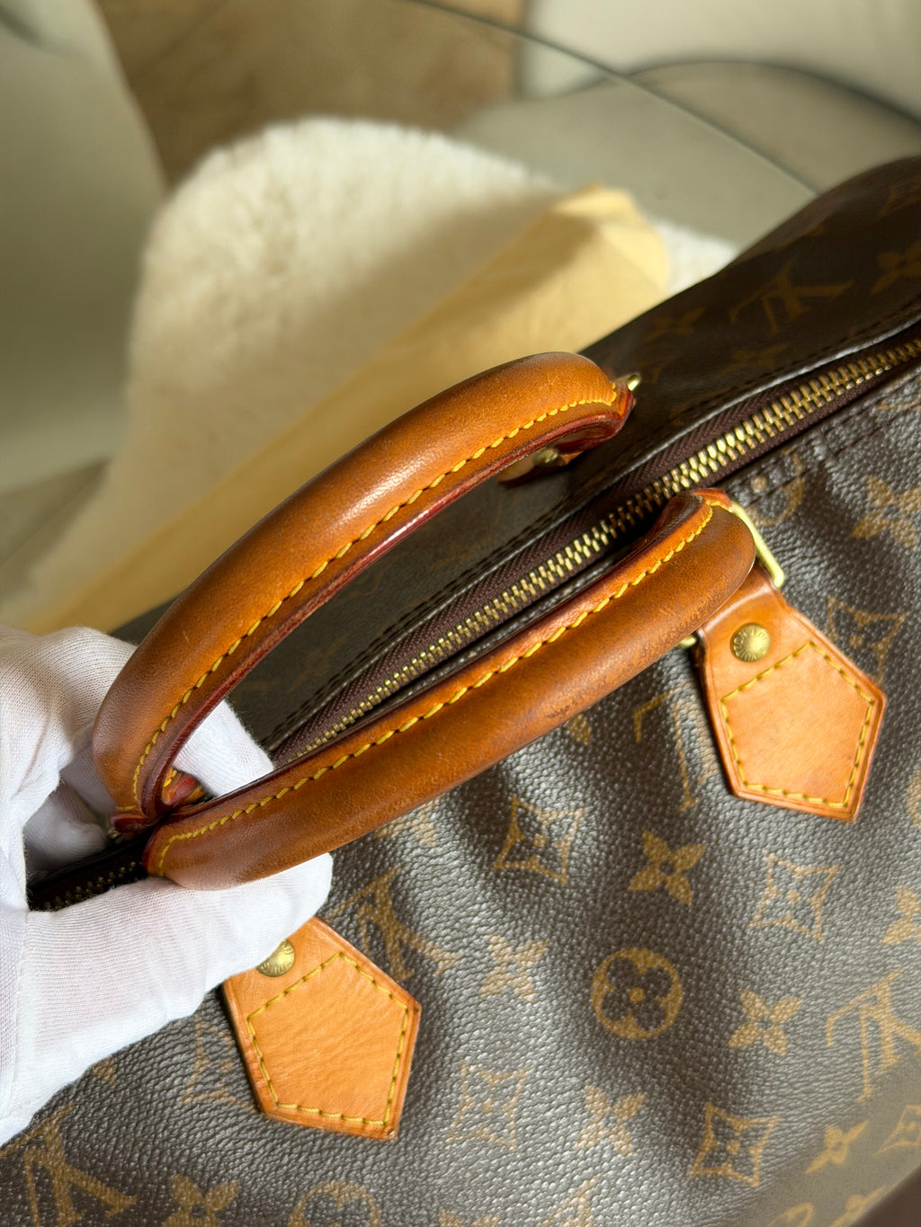 Louis Vuitton Speedy 35 in Monogram