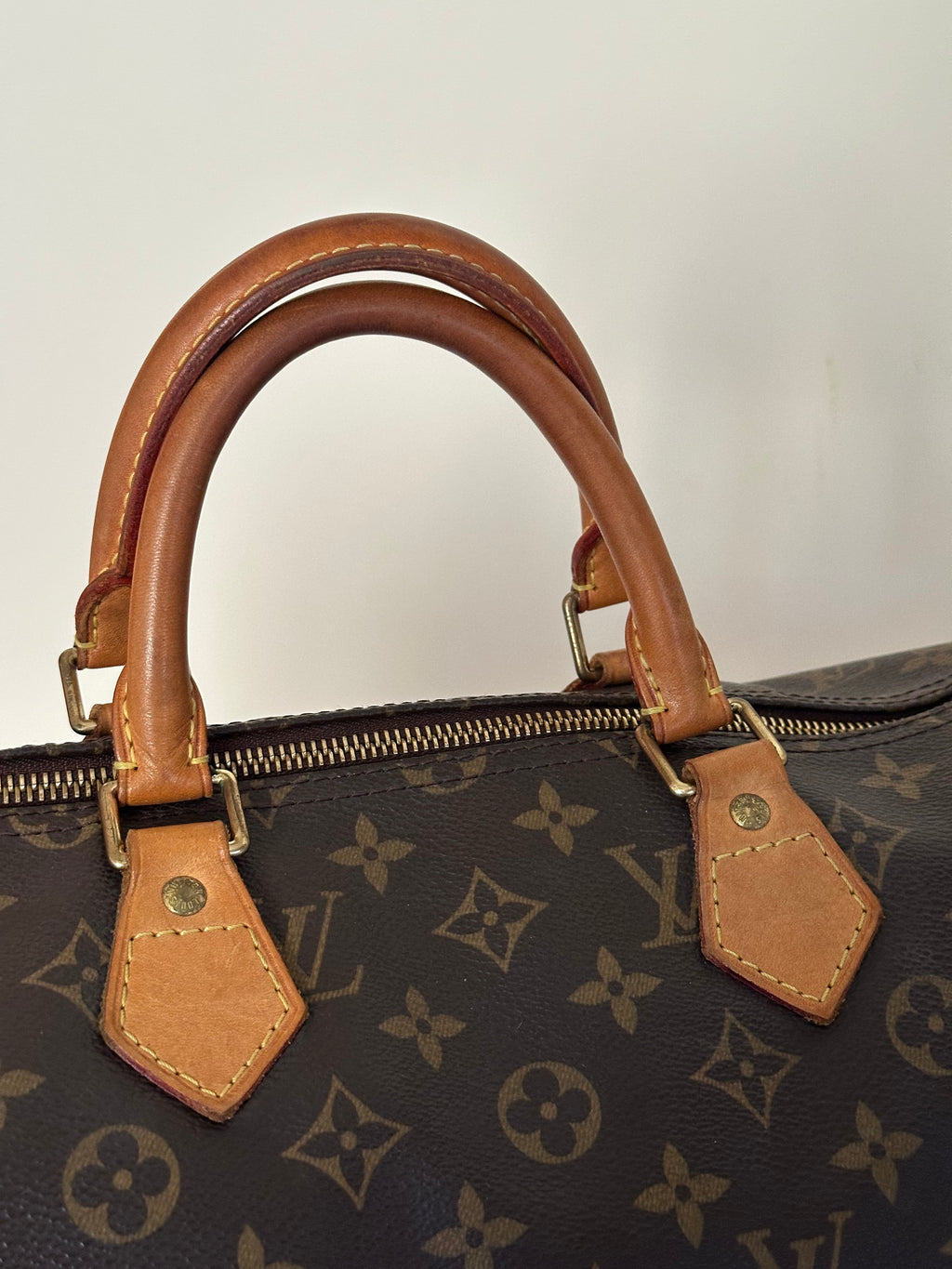 Louis Vuitton Speedy 35 Monogram + Lock & Key
