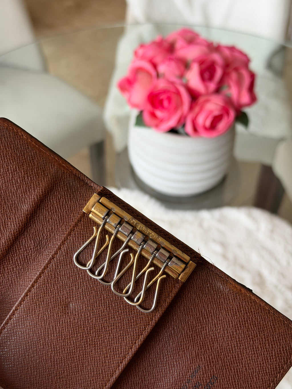Louis Vuitton 6 Key Holder in Monogram Canvas