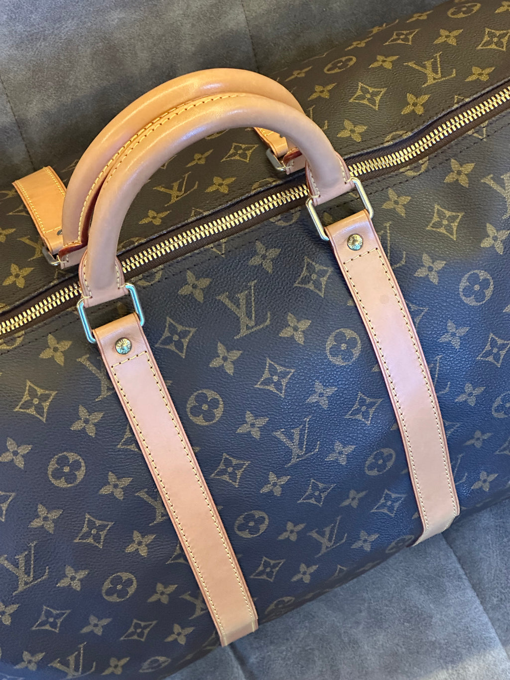 Louis Vuitton Monogram Canvas Keepall Holdall 55