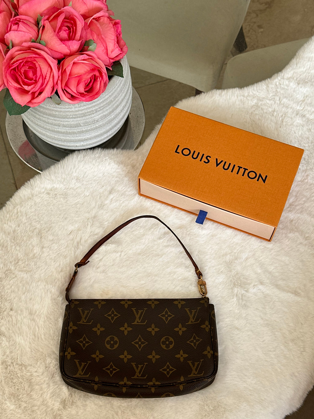 Louis Vuitton Vintage Pochette Accessories in Monogram