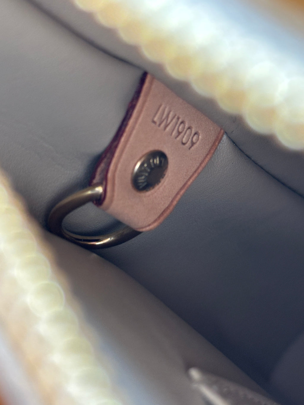 Louis Vuitton Houston Gold-Yellow Vernis Leather