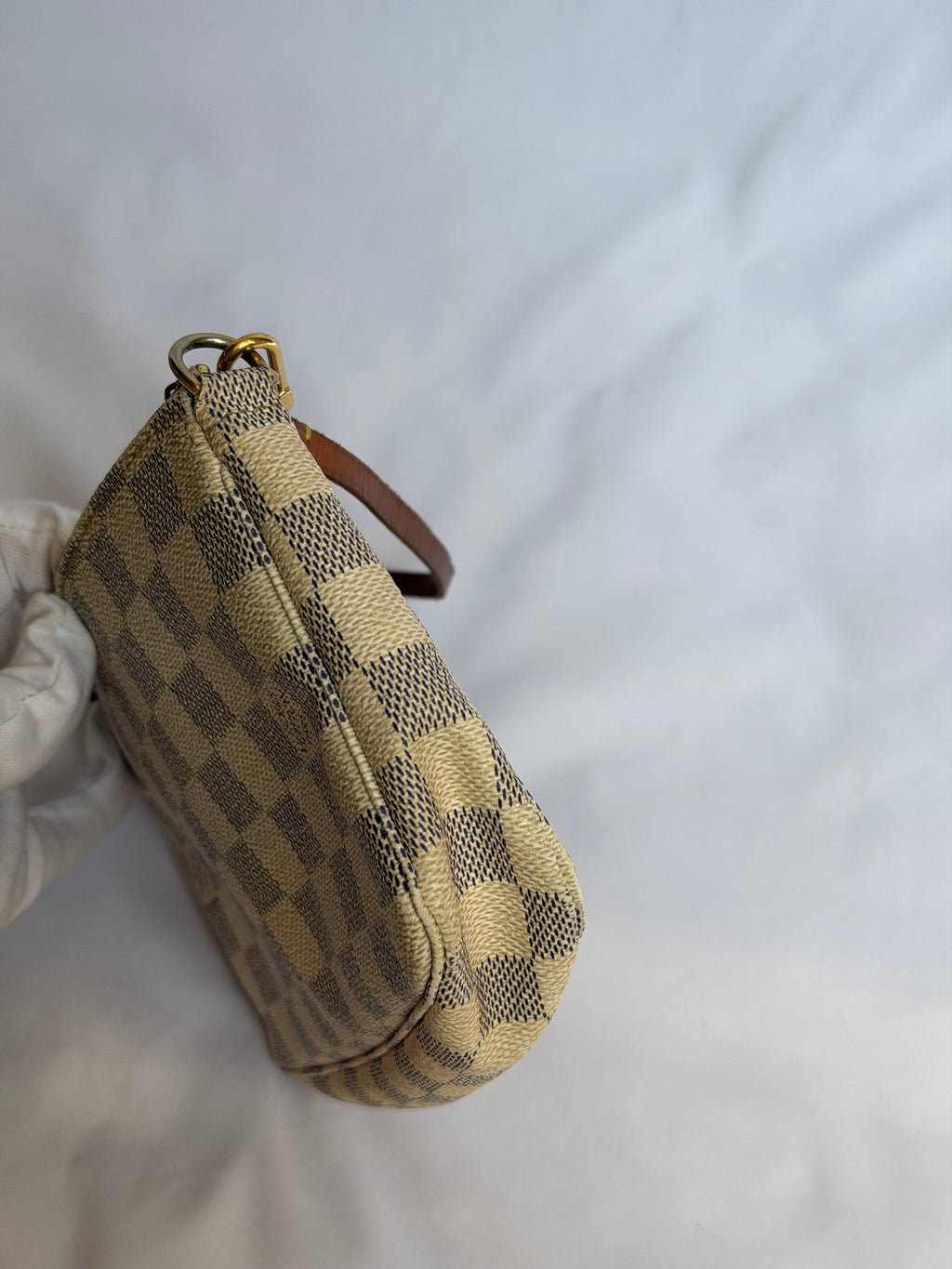 Louis Vuitton Pochette Accessories in Damier Azur