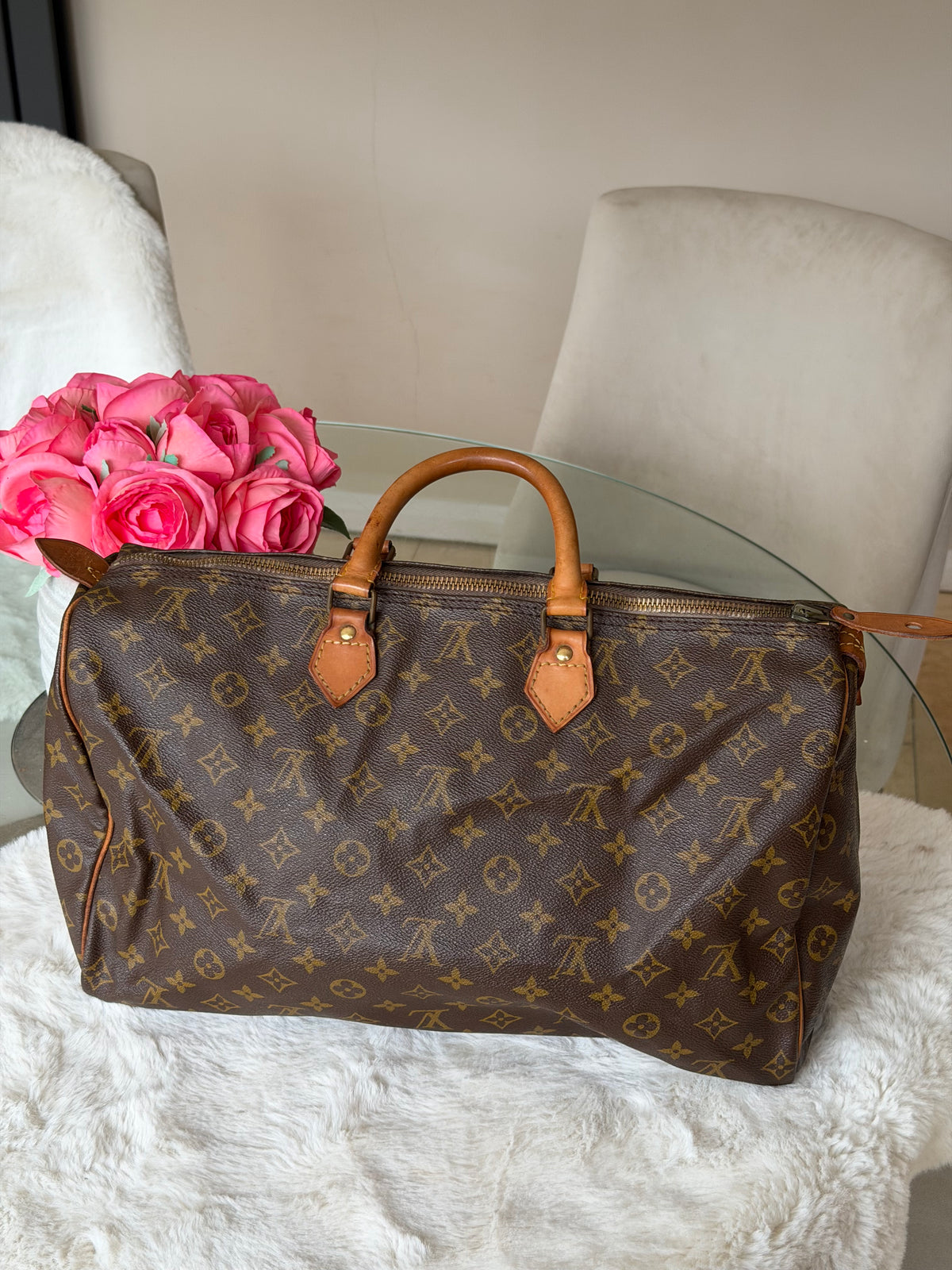 Louis Vuitton Speedy 40 in Monogram Canvas