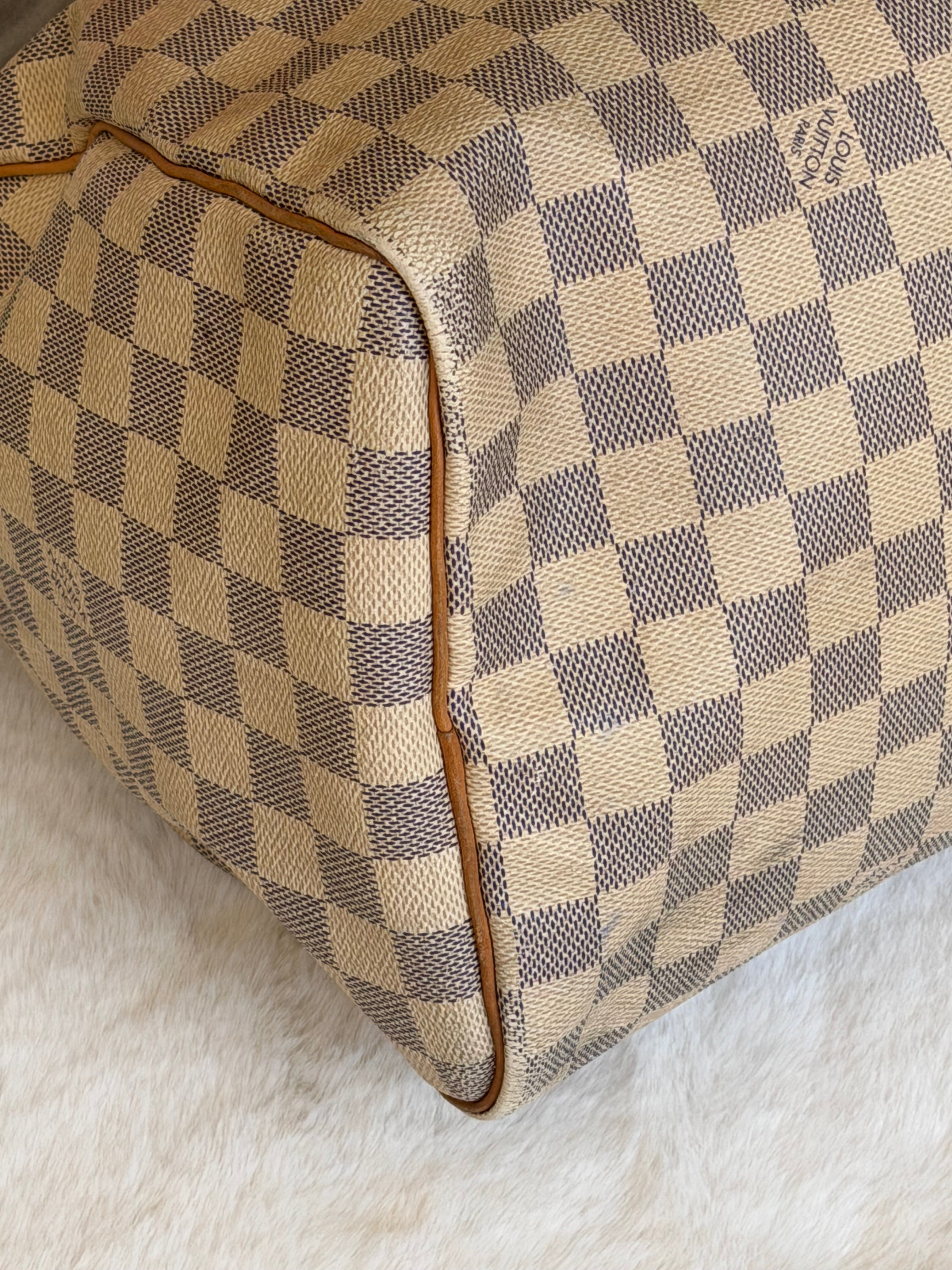 Louis Vuitton Speedy 35 in Damier Azur