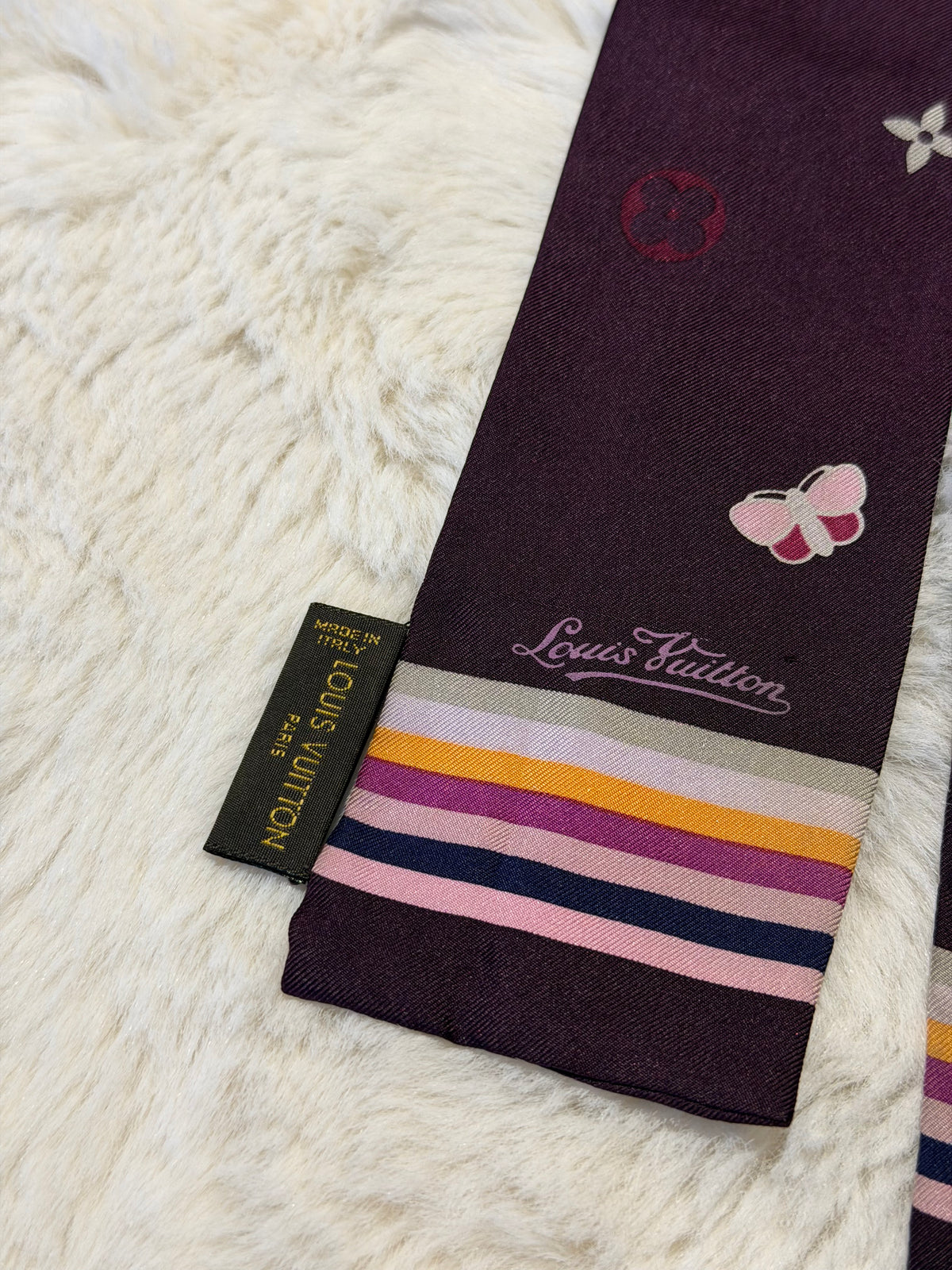 Louis Vuitton Butterfly Strap Bandeau in Purple