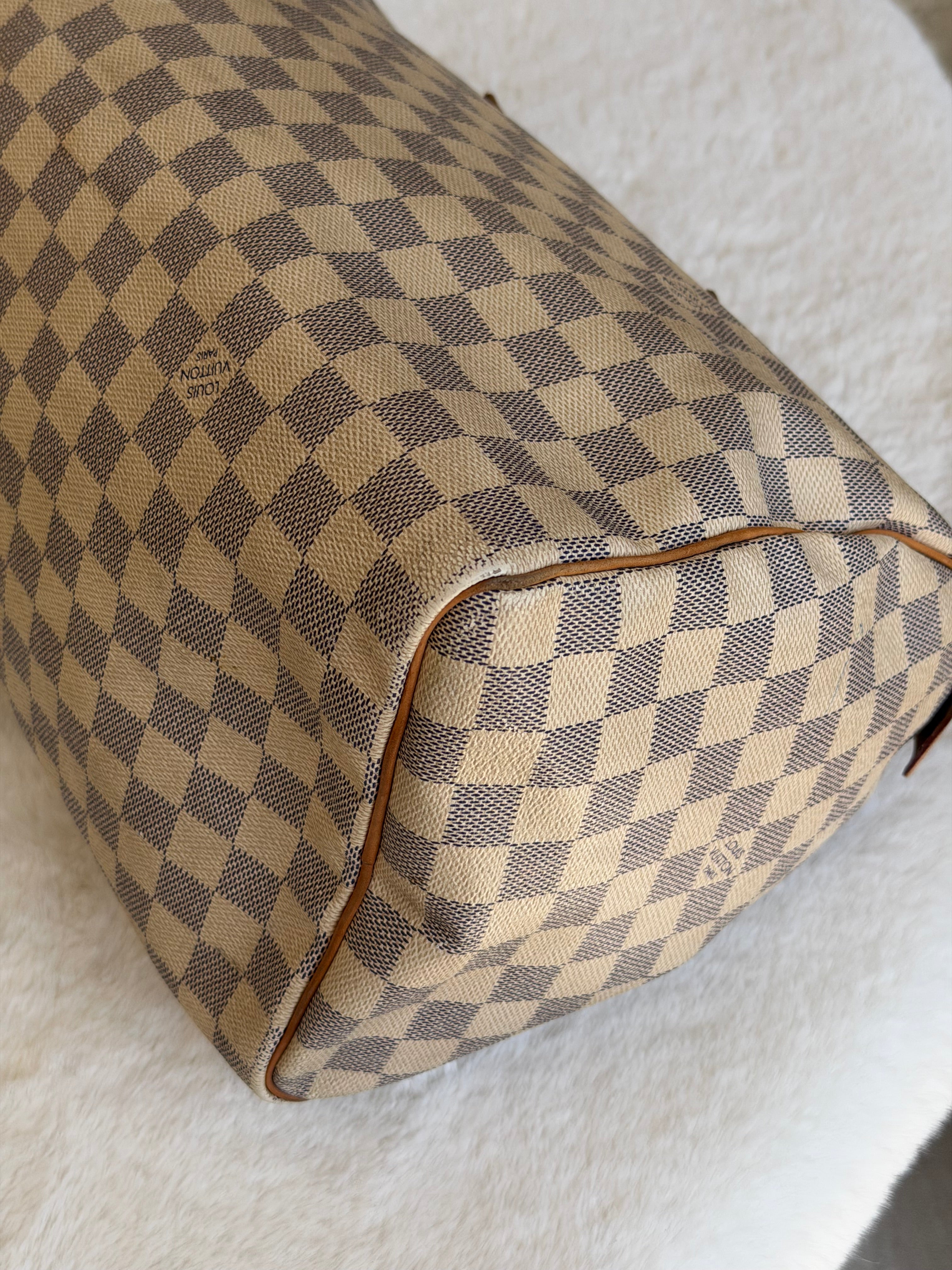 Louis Vuitton Speedy 35 in Damier Azur