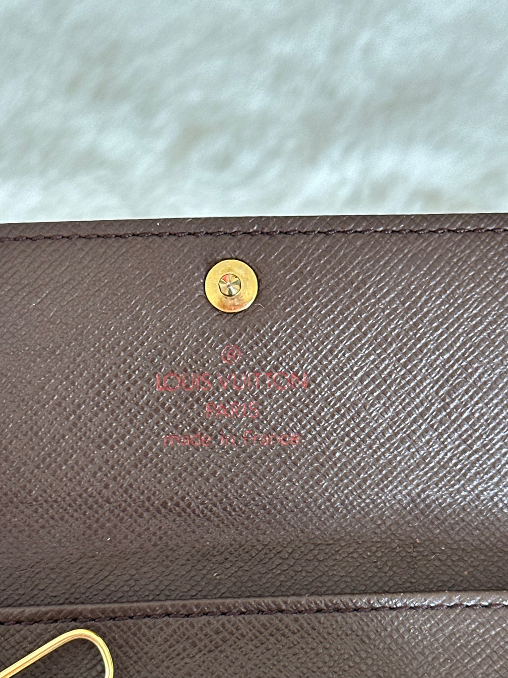 Louis Vuitton 4 Key Holder in Damier Ebene