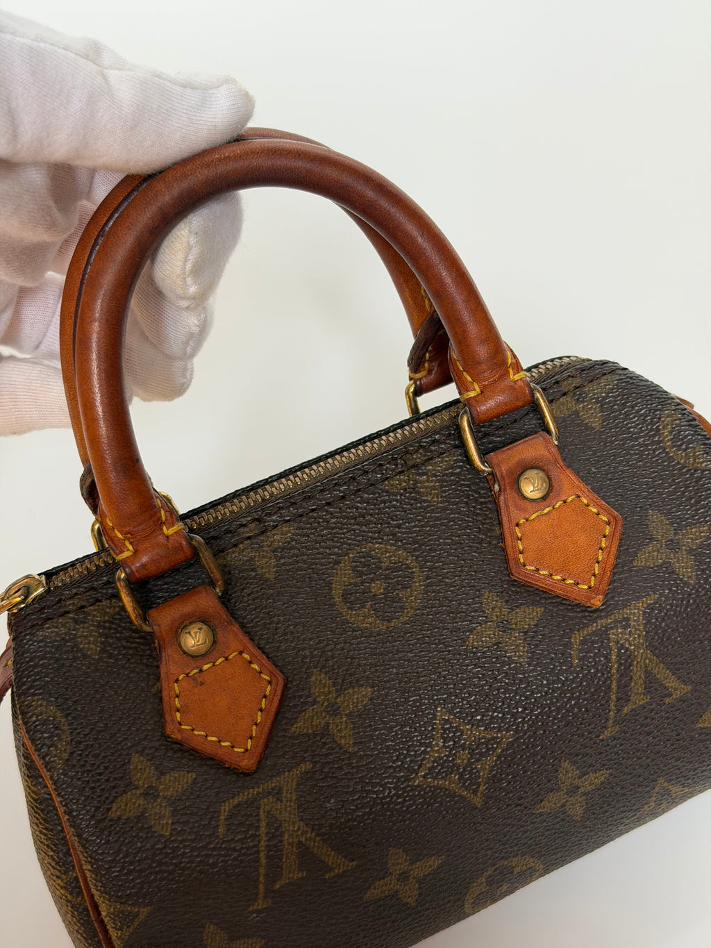 Louis Vuitton Mini Speedy in Monogram Canvas with Unbranded Strap