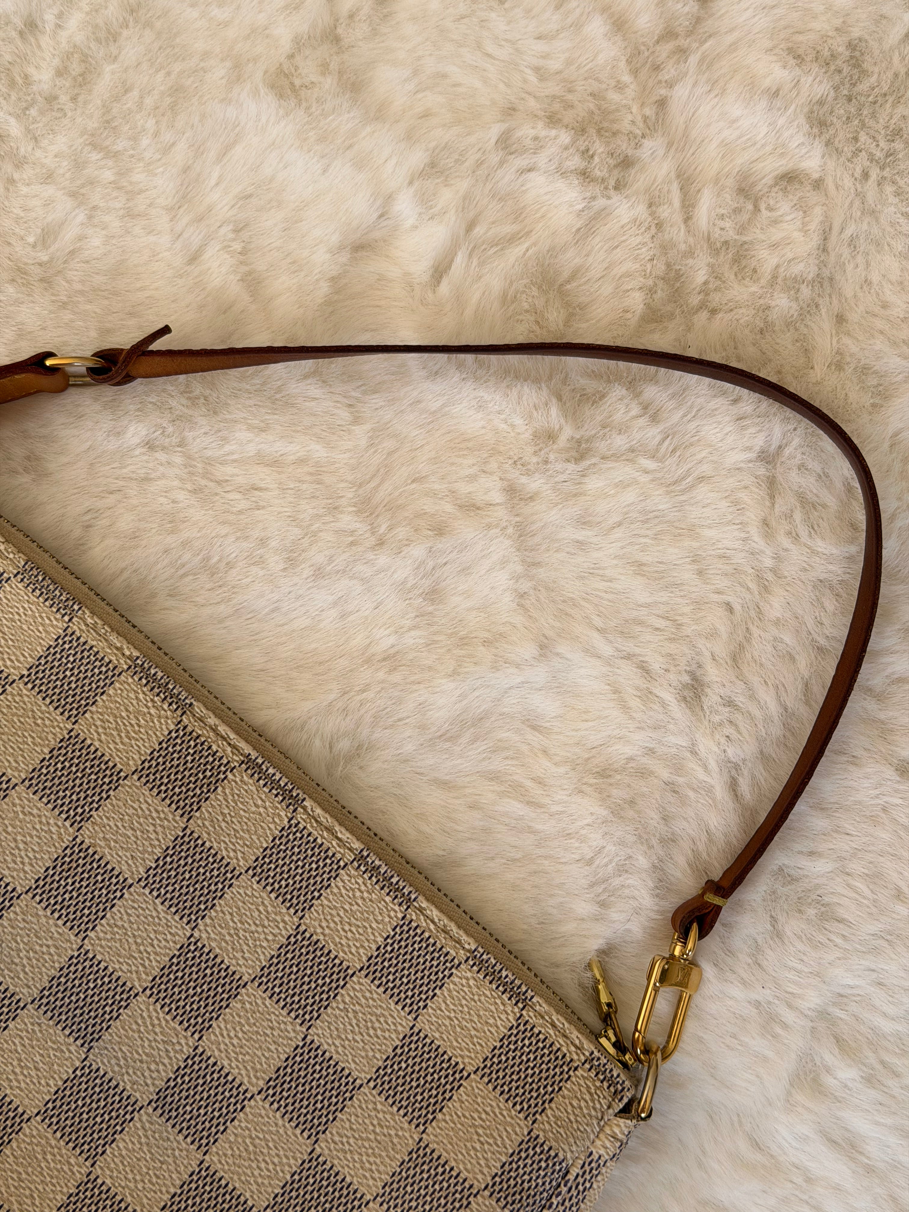 Louis Vuitton Pochette Accessories in Damier Azur